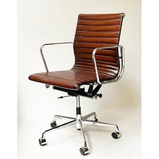 AFTER CHARLES AND RAY EAMES DESK CHAIR, 113cm high, 59cm wid...
