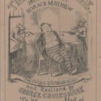 Facsimile of The Tooth Ache. Imagined by Horace Mayhew. The origin