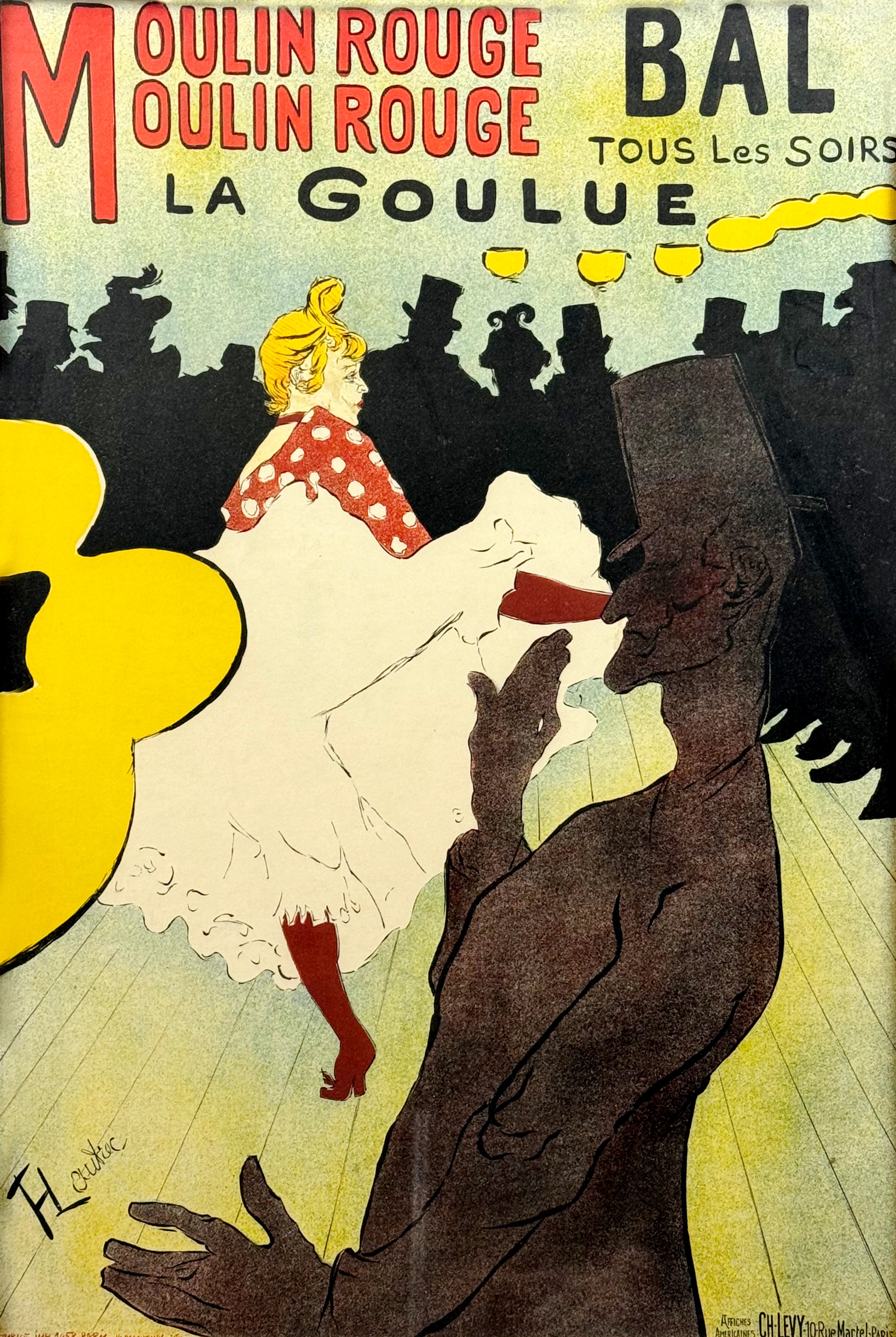 3489. Henri de Toulouse-Lautrec (1864-1901), imprimerie Mourlot à Paris