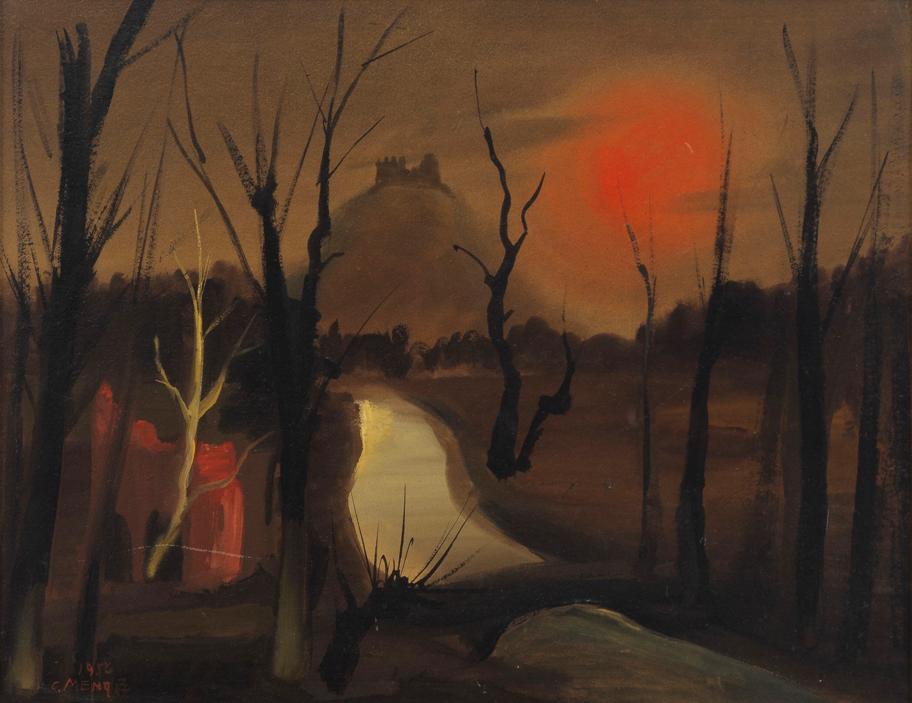 3438. Charles Menge (1920-2009)