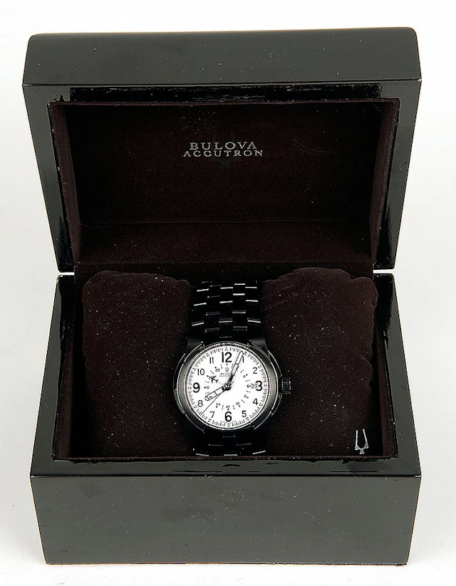 Accutron "Eagle Pilot" standard & military watch #65B004