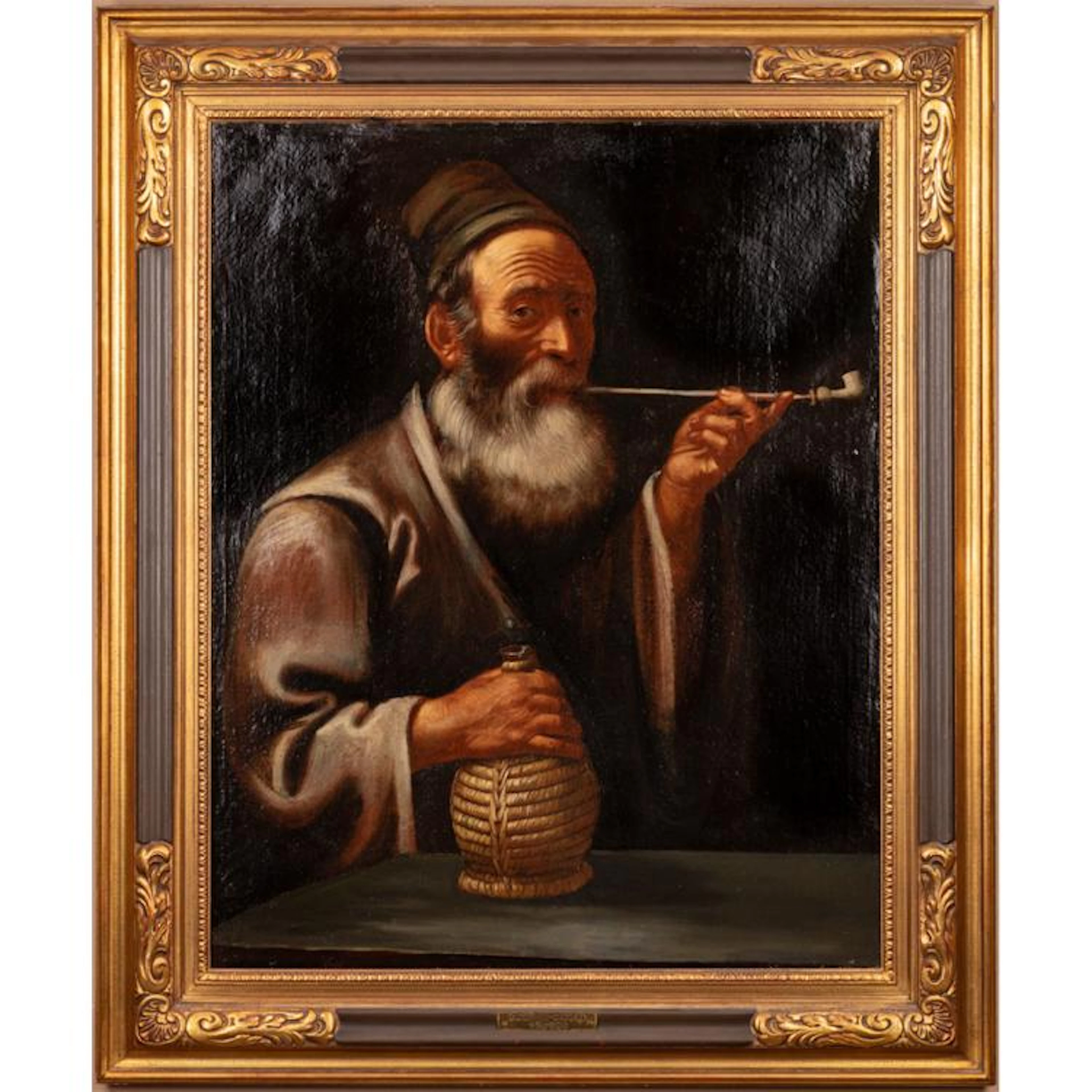 (Manner Of) Herrera, Francisco -- Late 17th Century Masterwork "The Pipesmoker"