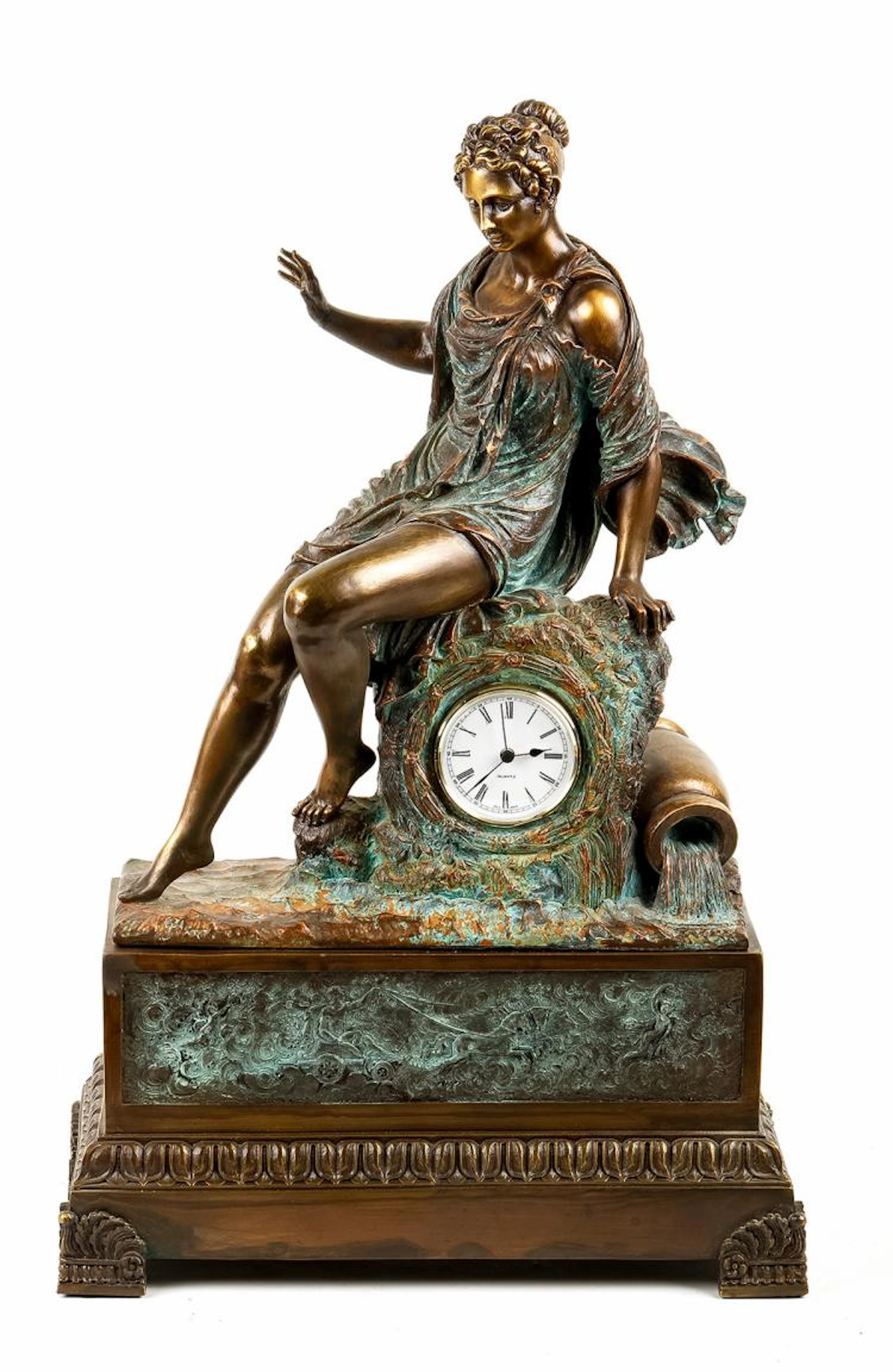 Bronze Empire Mantle Clock