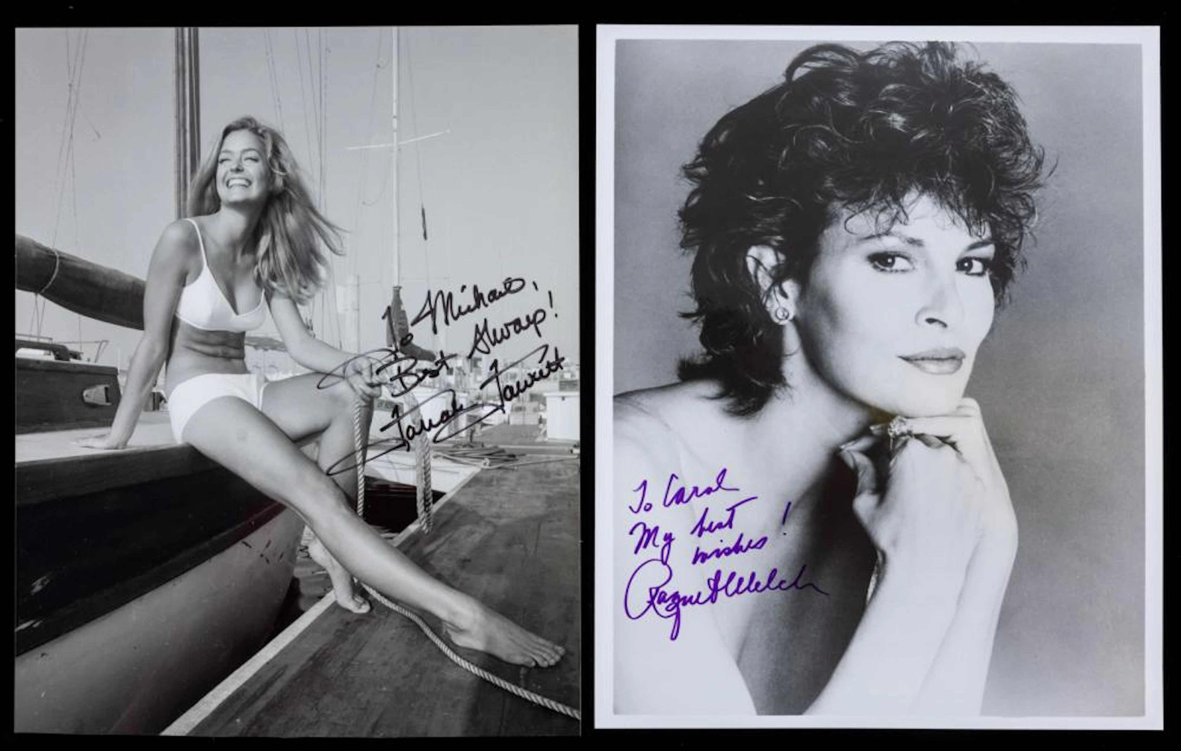 Icons of Beauty and Talent #1: Farrah Fawcett and Raquel Welch