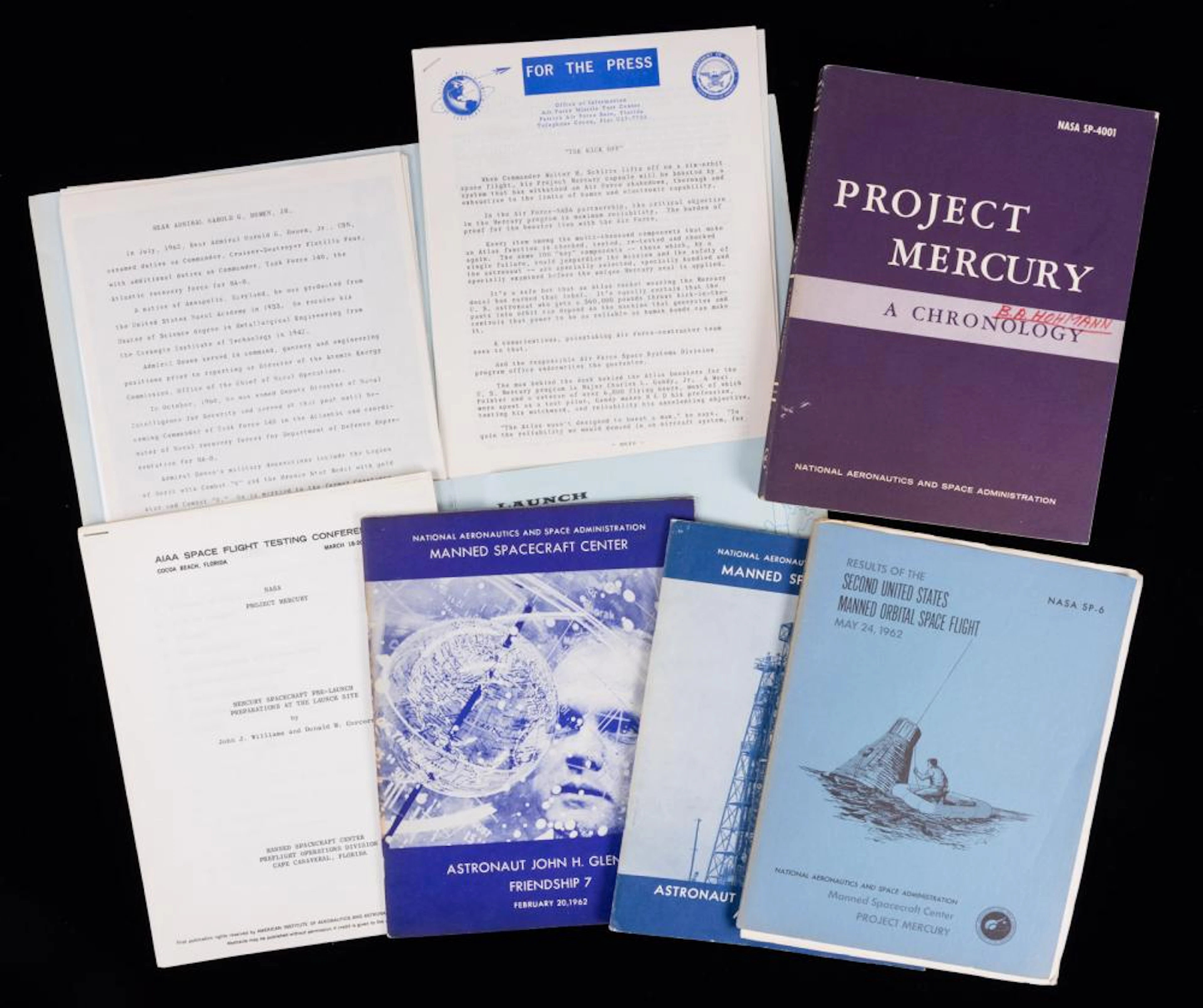 Six Mercury Vintage Original Publications from Bernard...