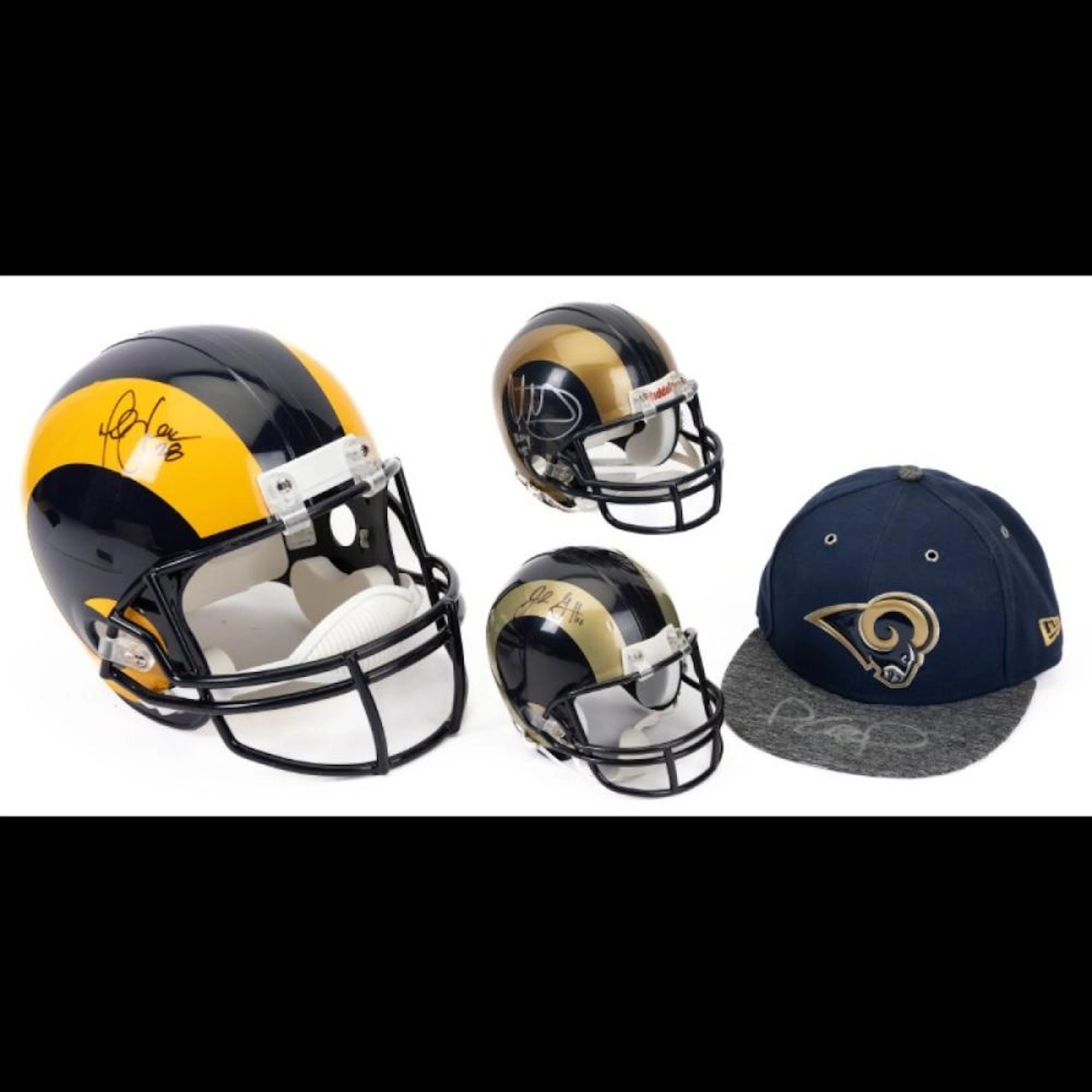 Los Angeles Rams Collection of Autographs