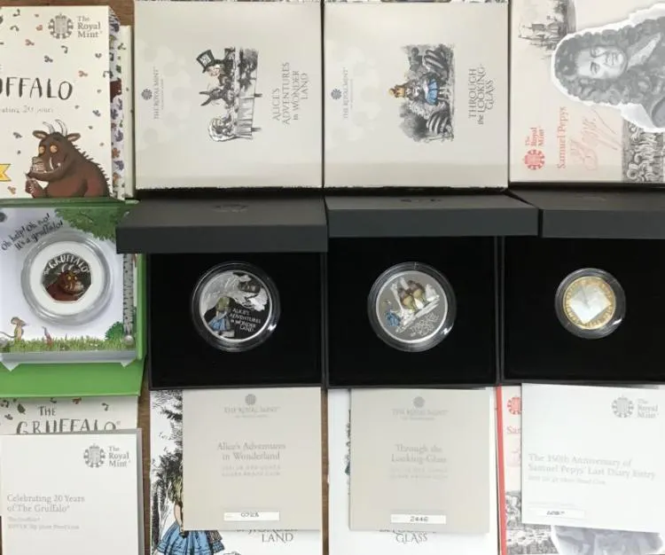 Royal Mint Limited Edition Silver Proof Coins, includes 2019 The ...