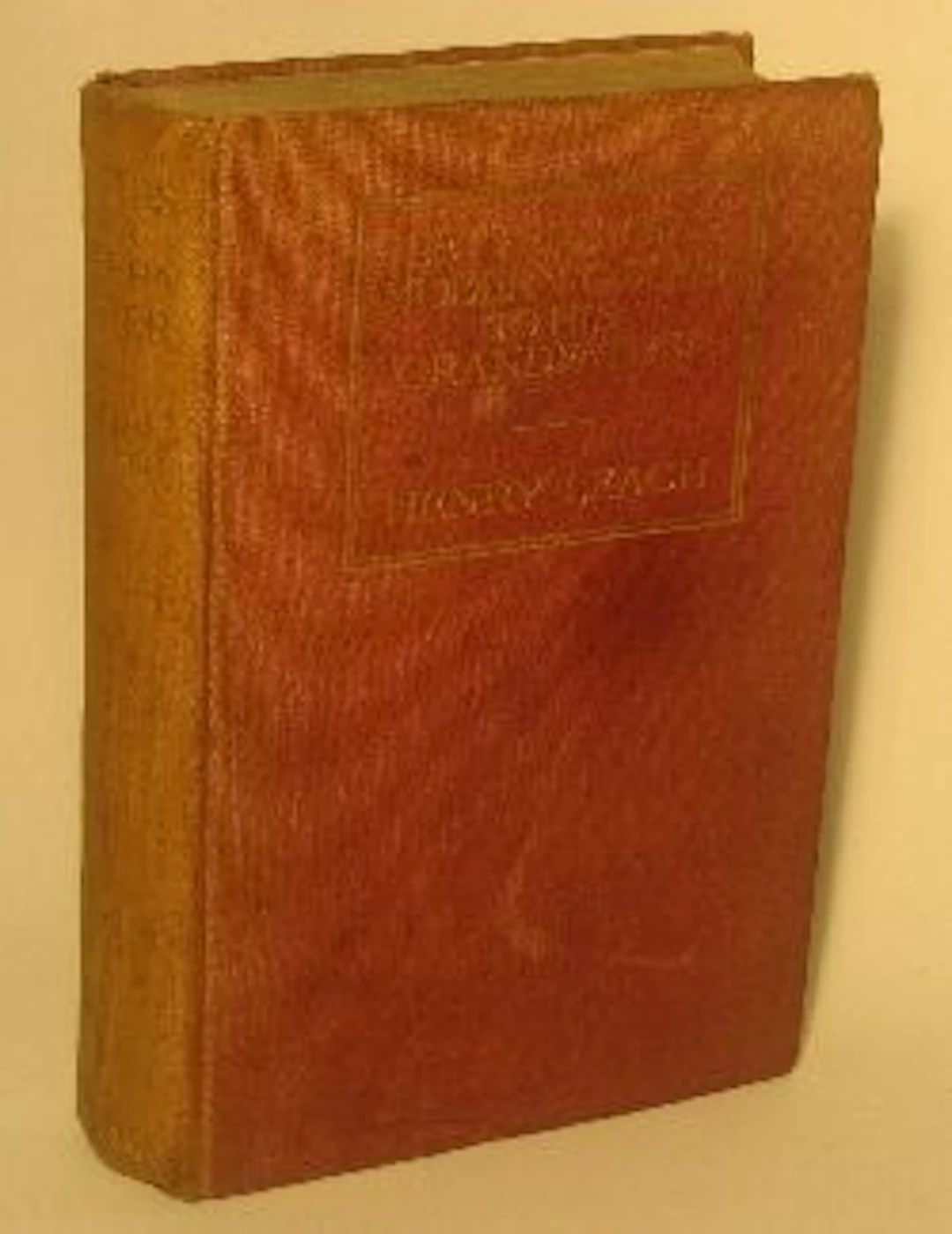 Leach, Henry, Letters of a Modern golfer to his Grandfather, being the correspondence of Richard Allingham Esq... 1st edition, frontispiece,...