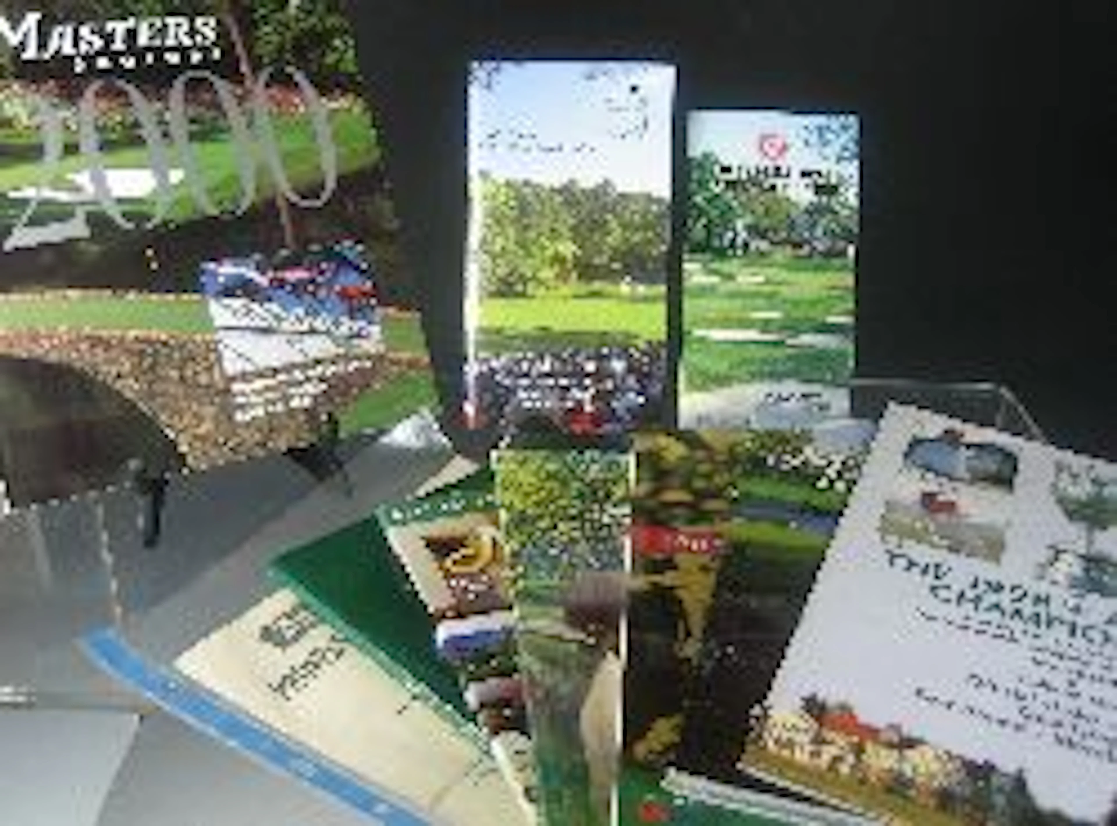 Various programmes,, comprising 1999, Ryder Cup; 1998,2000, 2002 & 2005 Masters Tournament and the Guide for 2002; 2001 US Amateur...