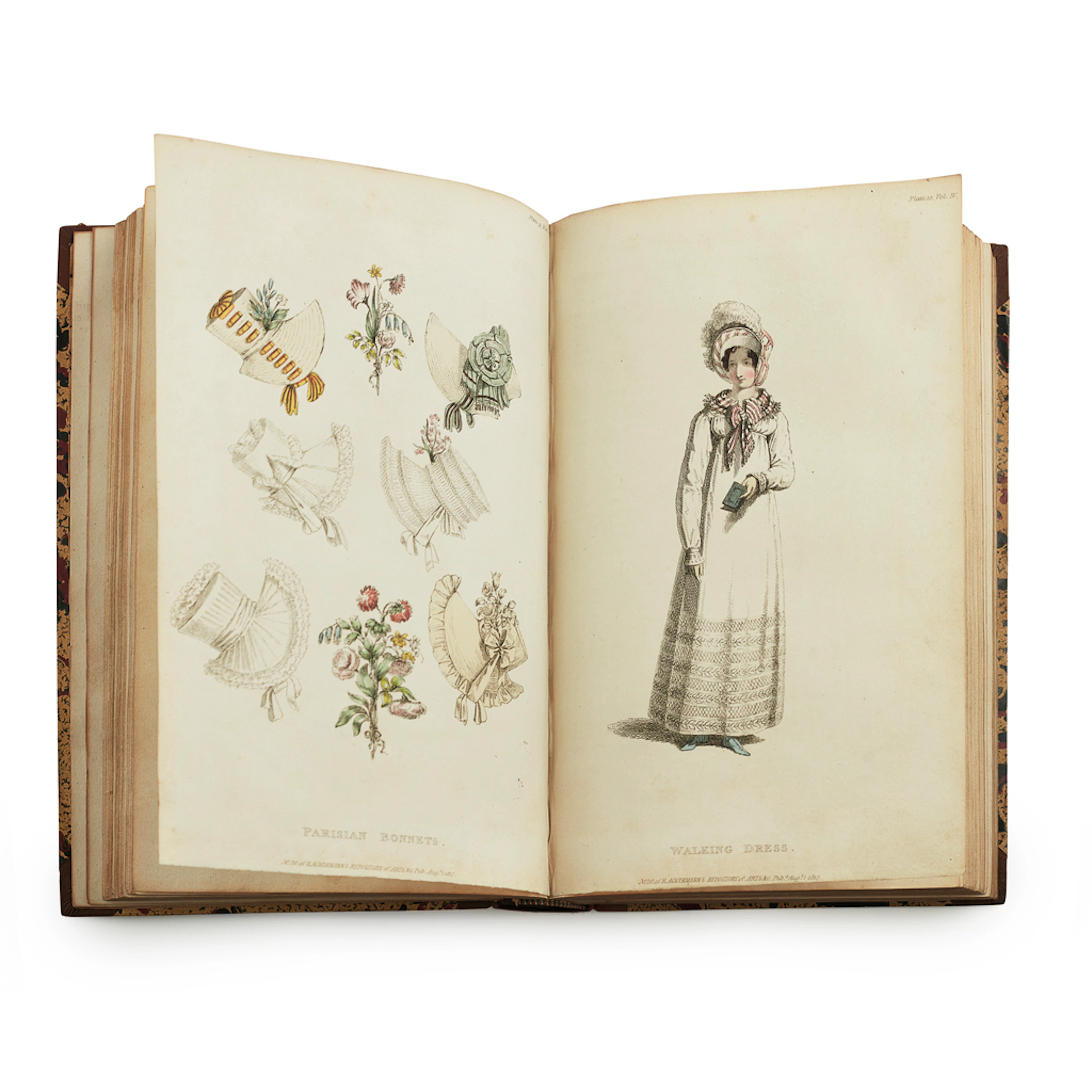 Fashion and costume, a quantity including, Ackermann, R. The repository of arts, literature, commerce, manufactures and politics. London:...