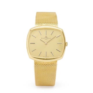 Baume & Mercier: A 18ct gold wristwatch, Baume & Mercier: A 18ct gold