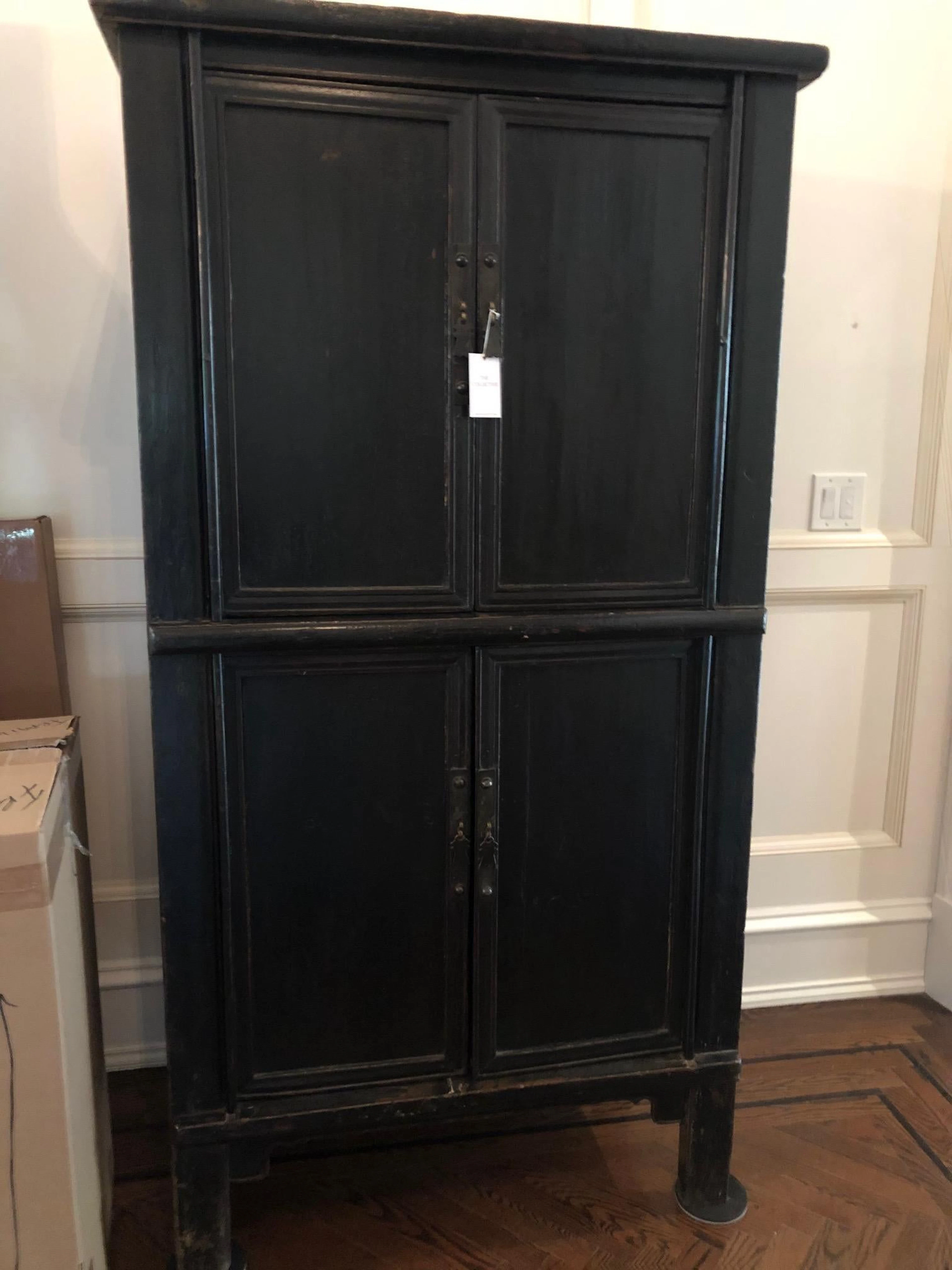 Antique Ming Wedding Chest with Removable Doors