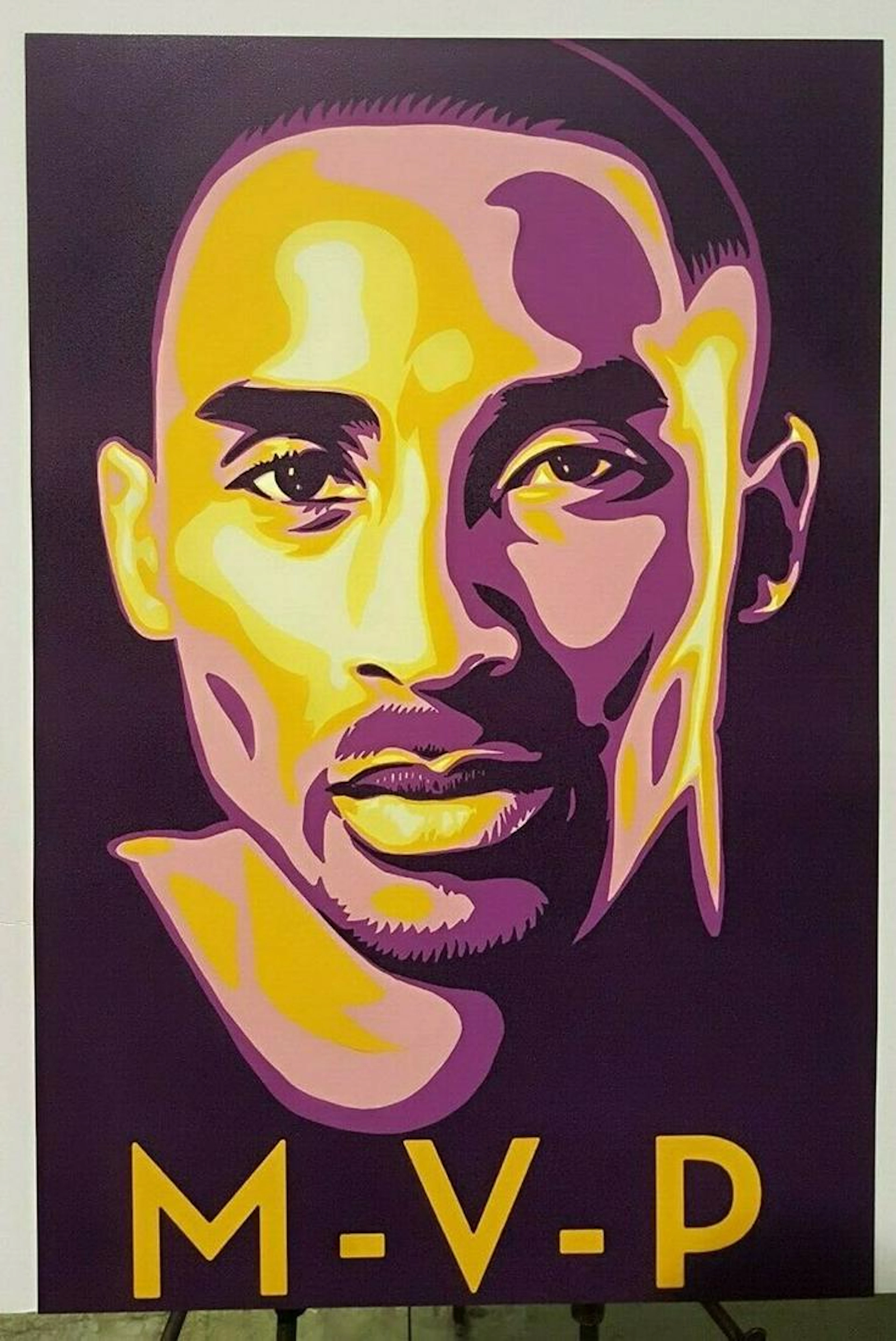 "MVP" Kobe Bryant Sports Poster
