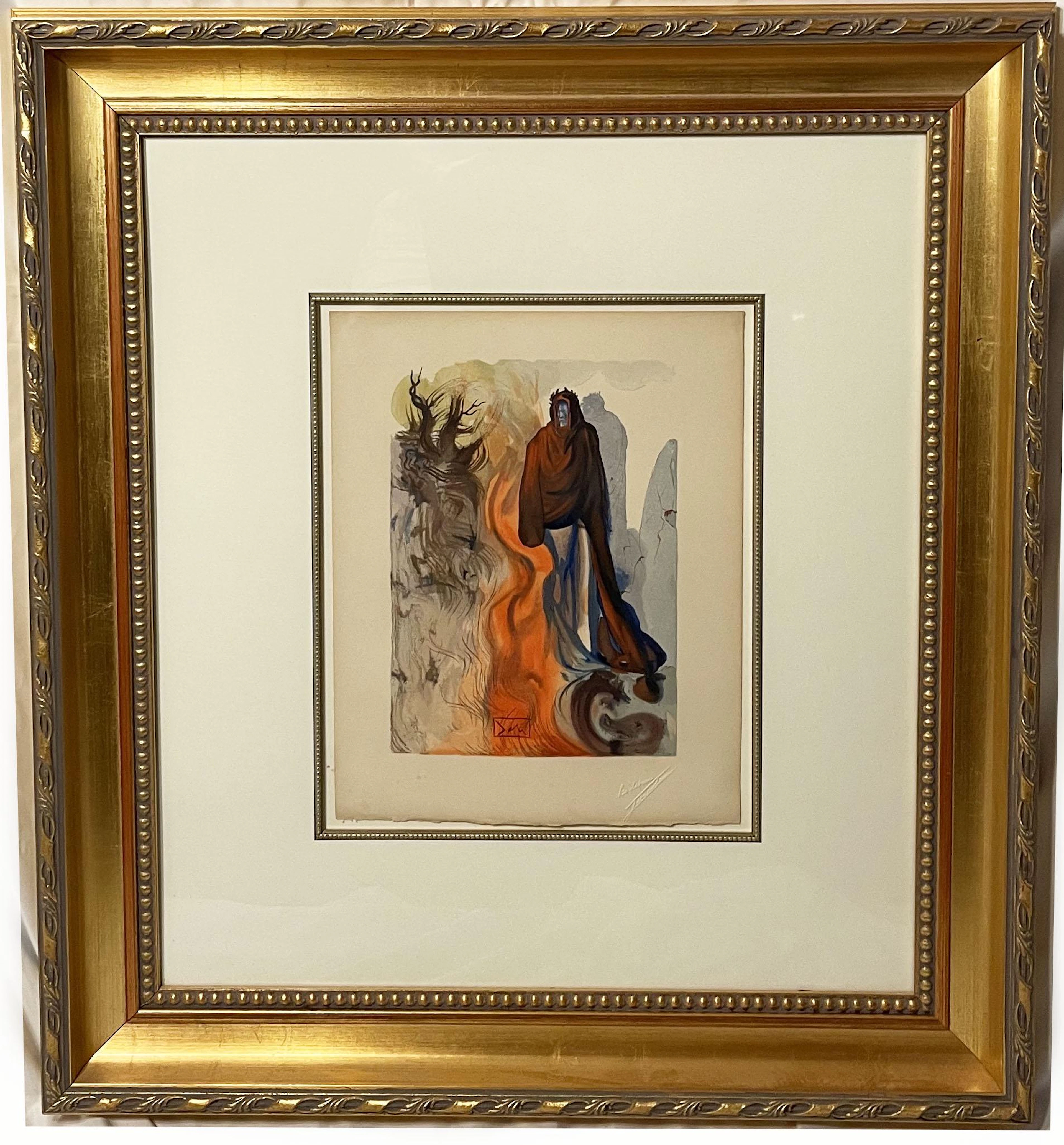 Salvador Dali The Waterfall of the Phlegethon, 1964