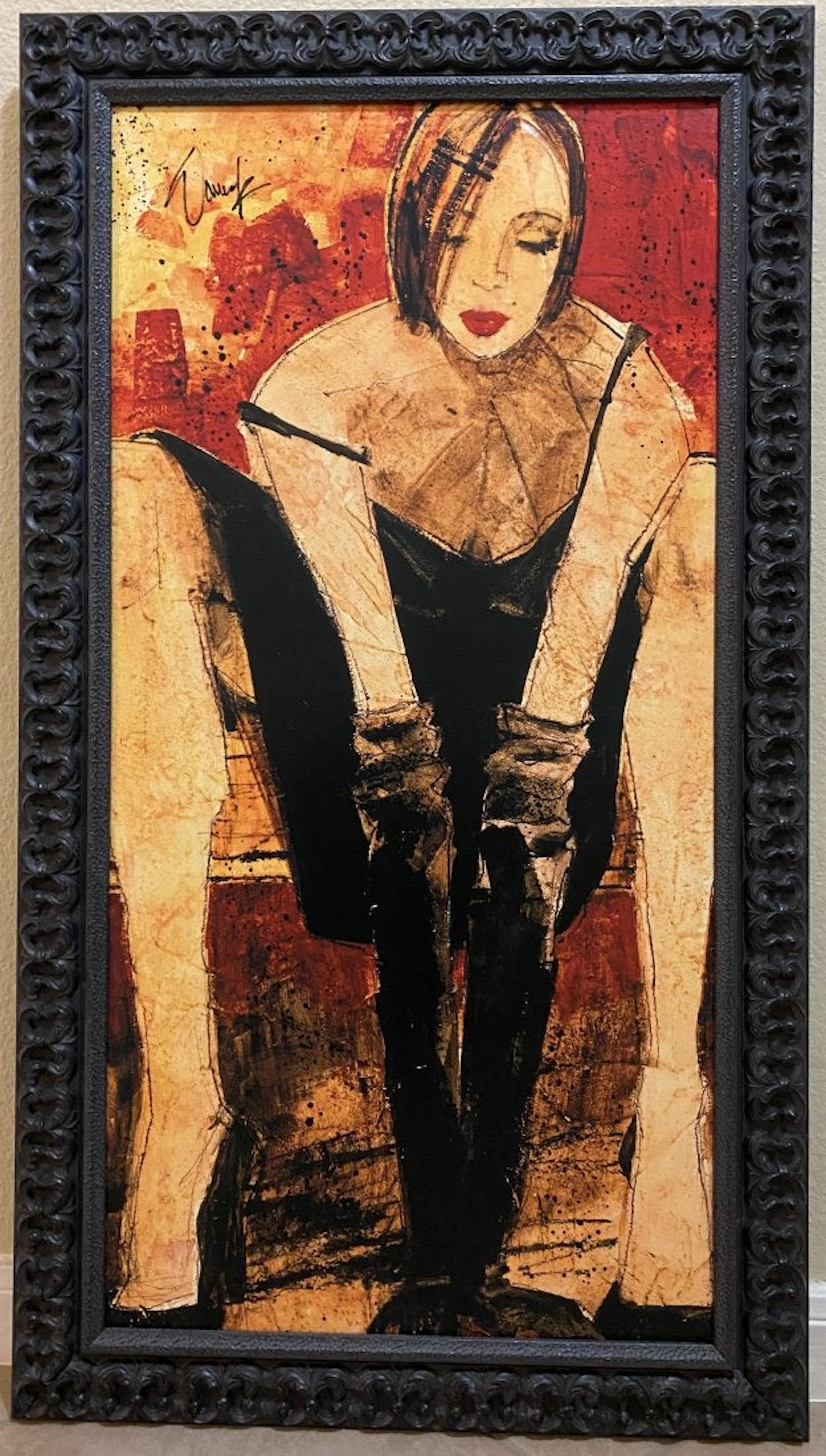 Kathy Womack "Black Gloves 1"