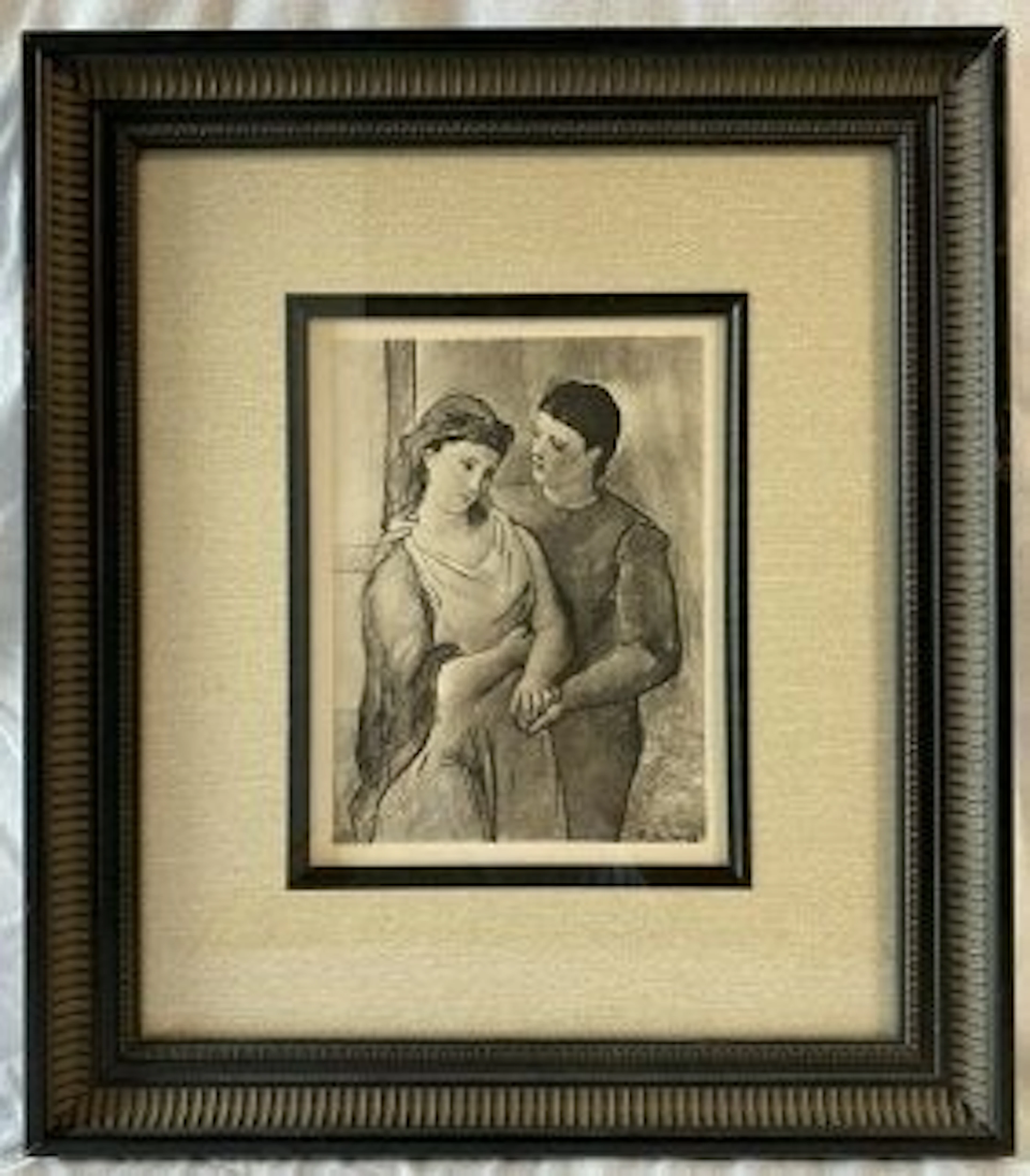 "Homme Et Femme" by Pablo Picasso (1881-1973)