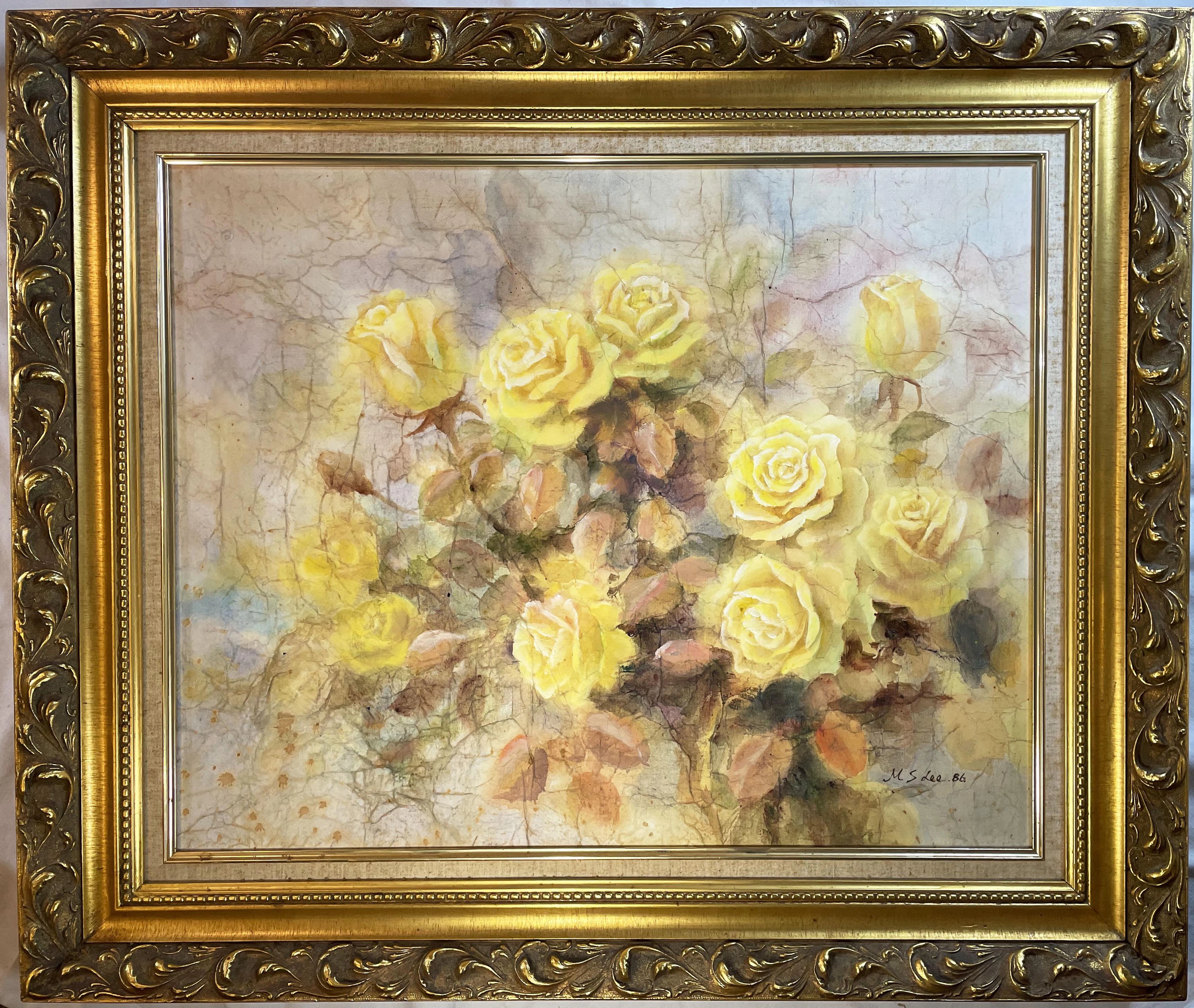 Still Life signed M S Lee '86