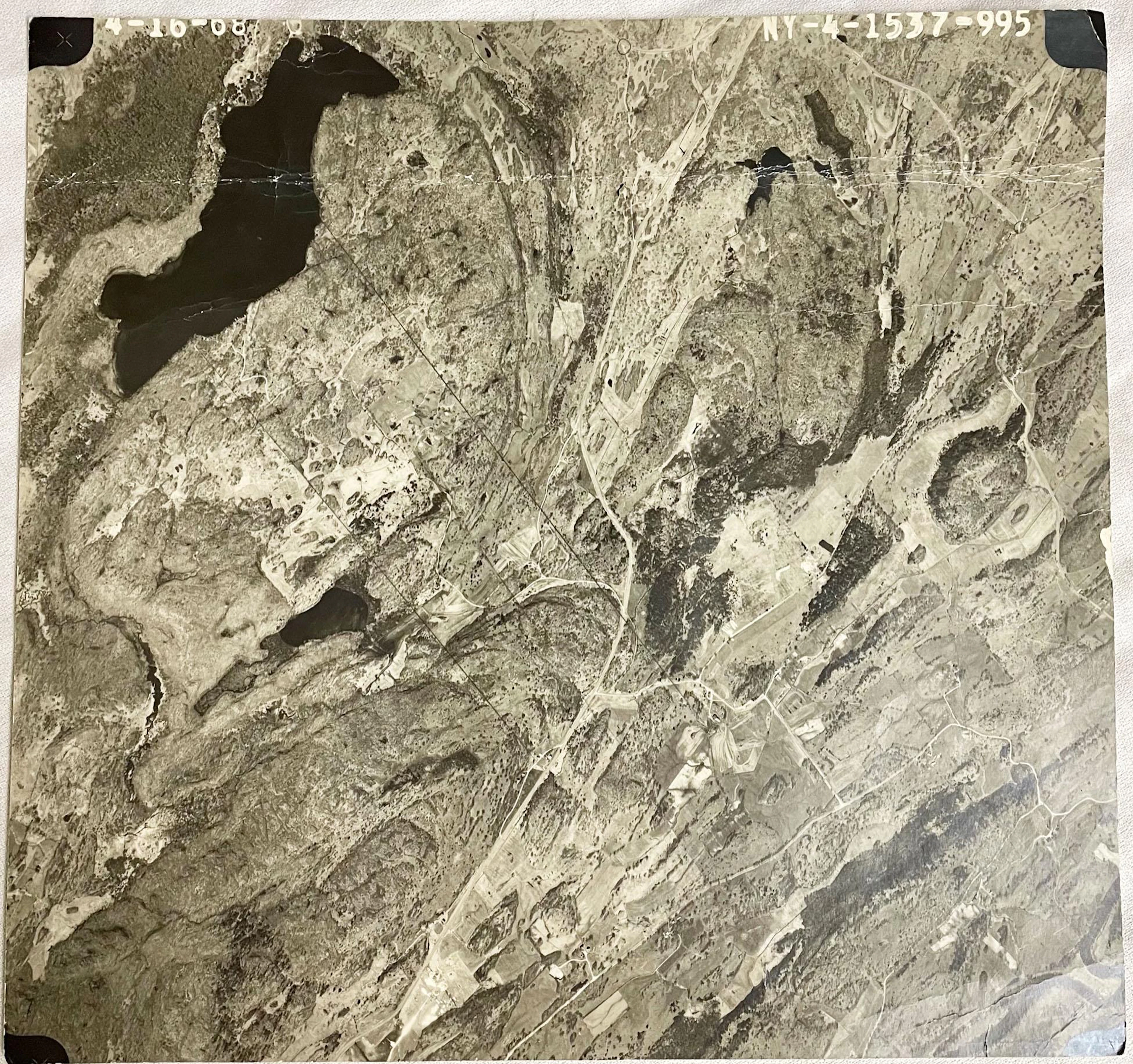 Original Aerial Photo stamped: Lockwood, Kessler &