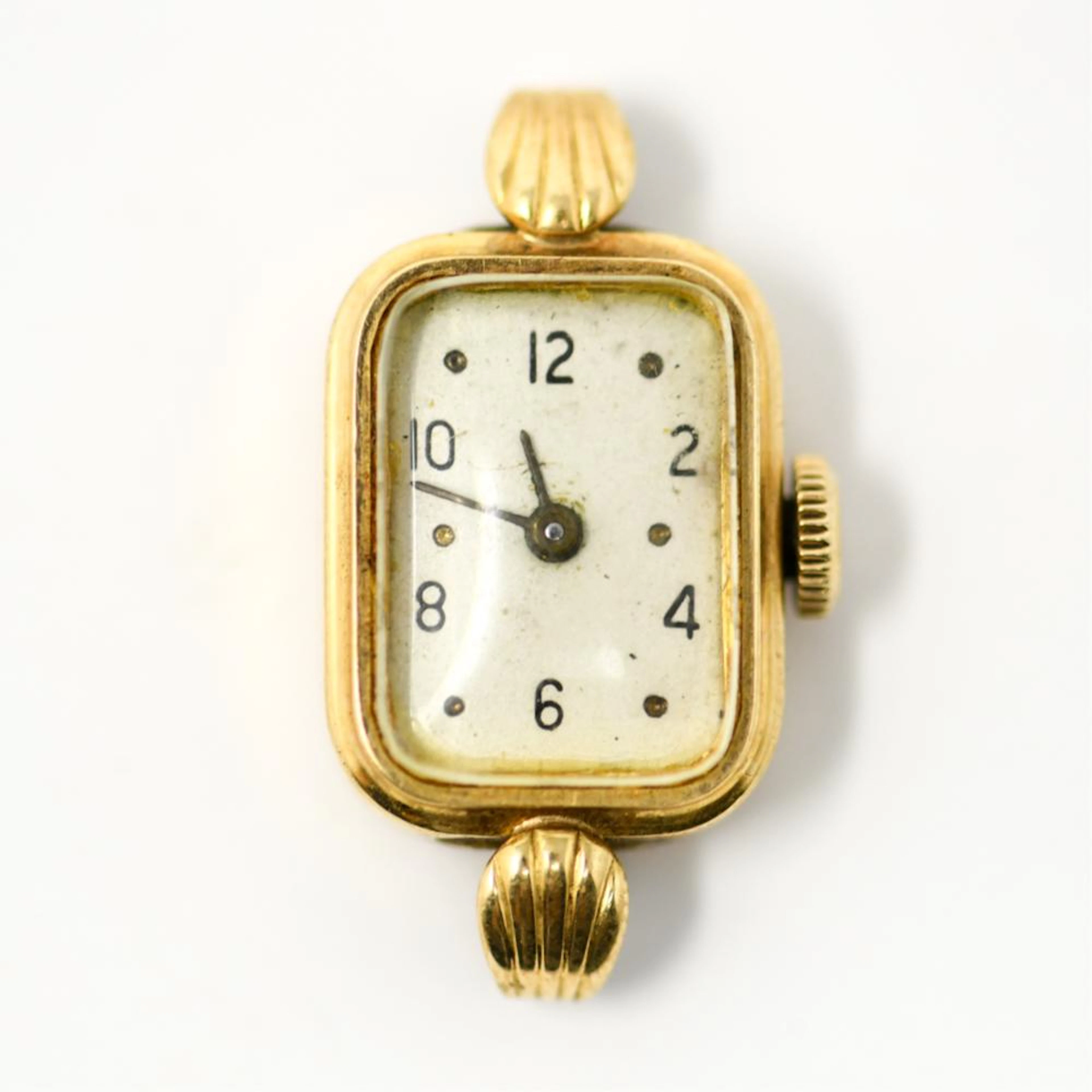 R.H. MACY & CO. 14K GOLD LADIES WRIST WATCH