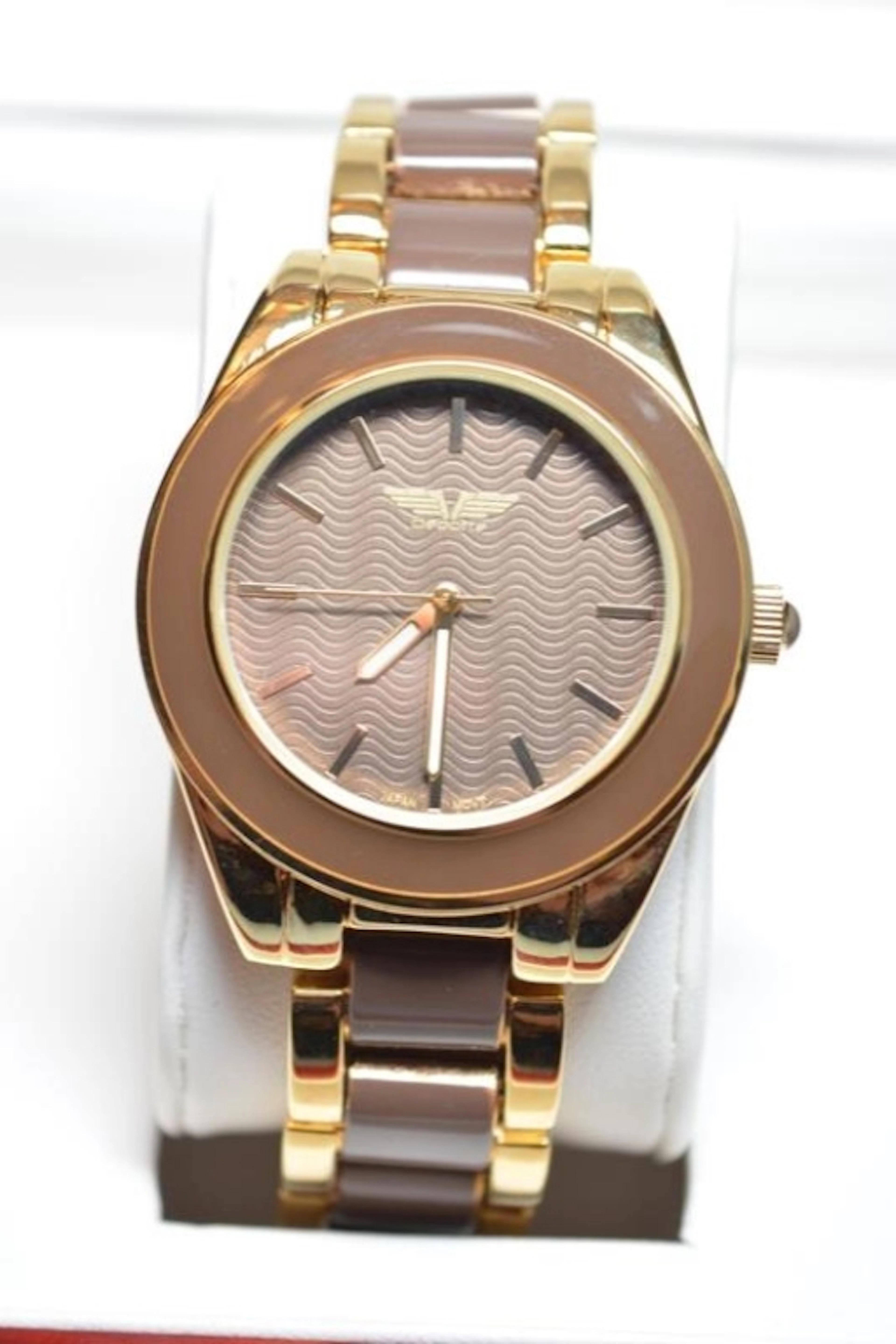 Men's Deporte Gold Tone Quartz Watch