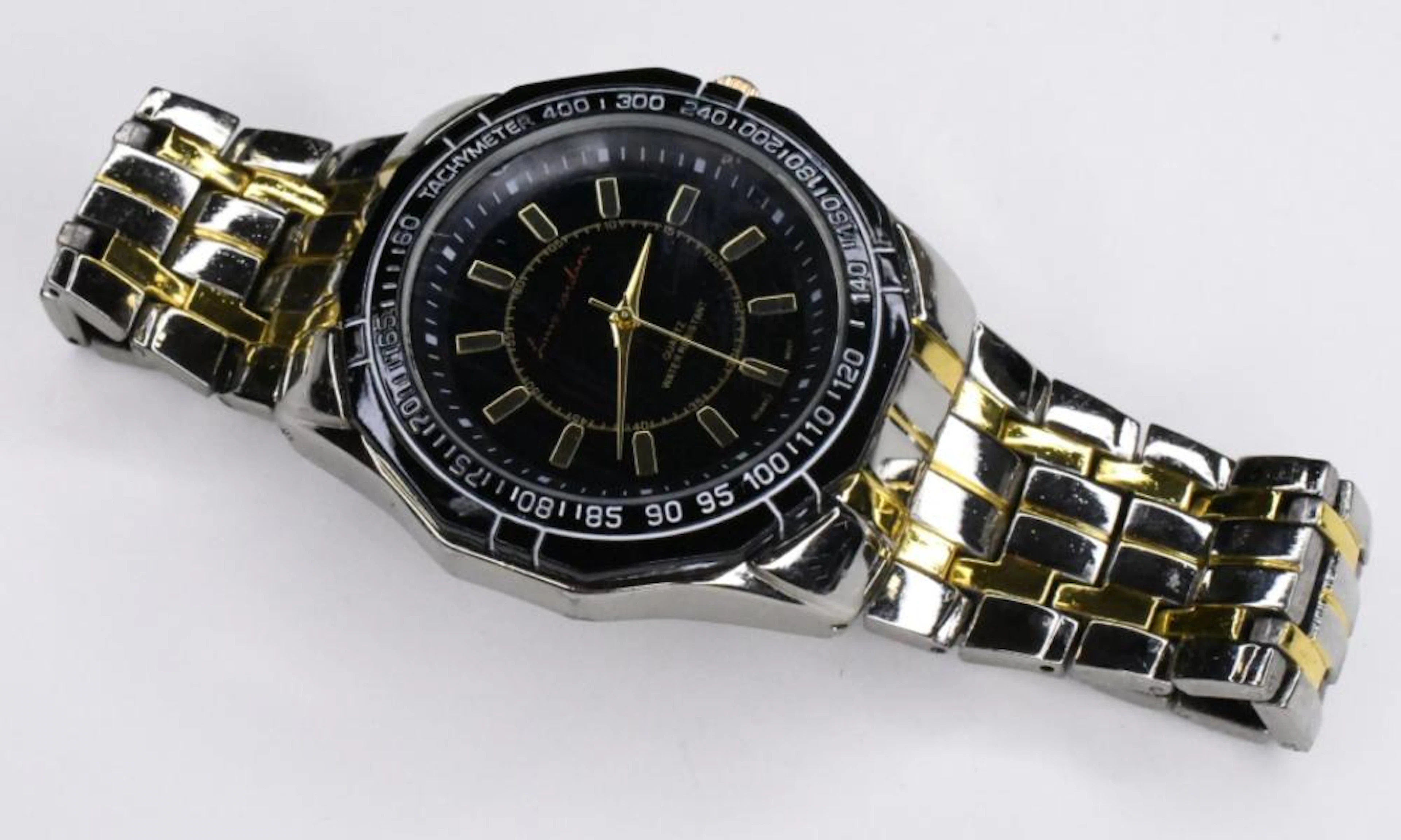 Luis Cardini Two Tone Men's Watch