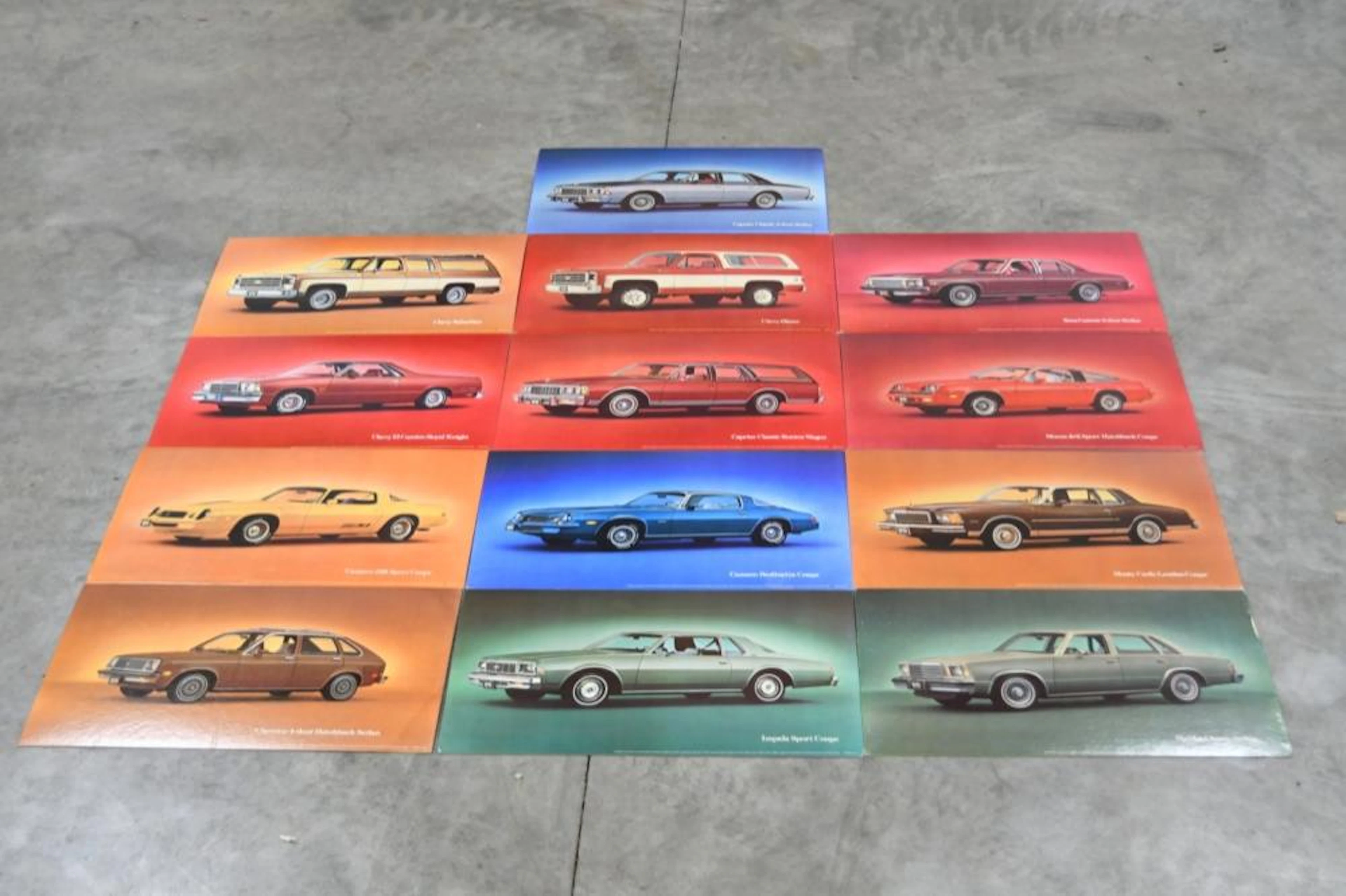 1979 Chevrolet Dealership Promo Adv Sign Lot