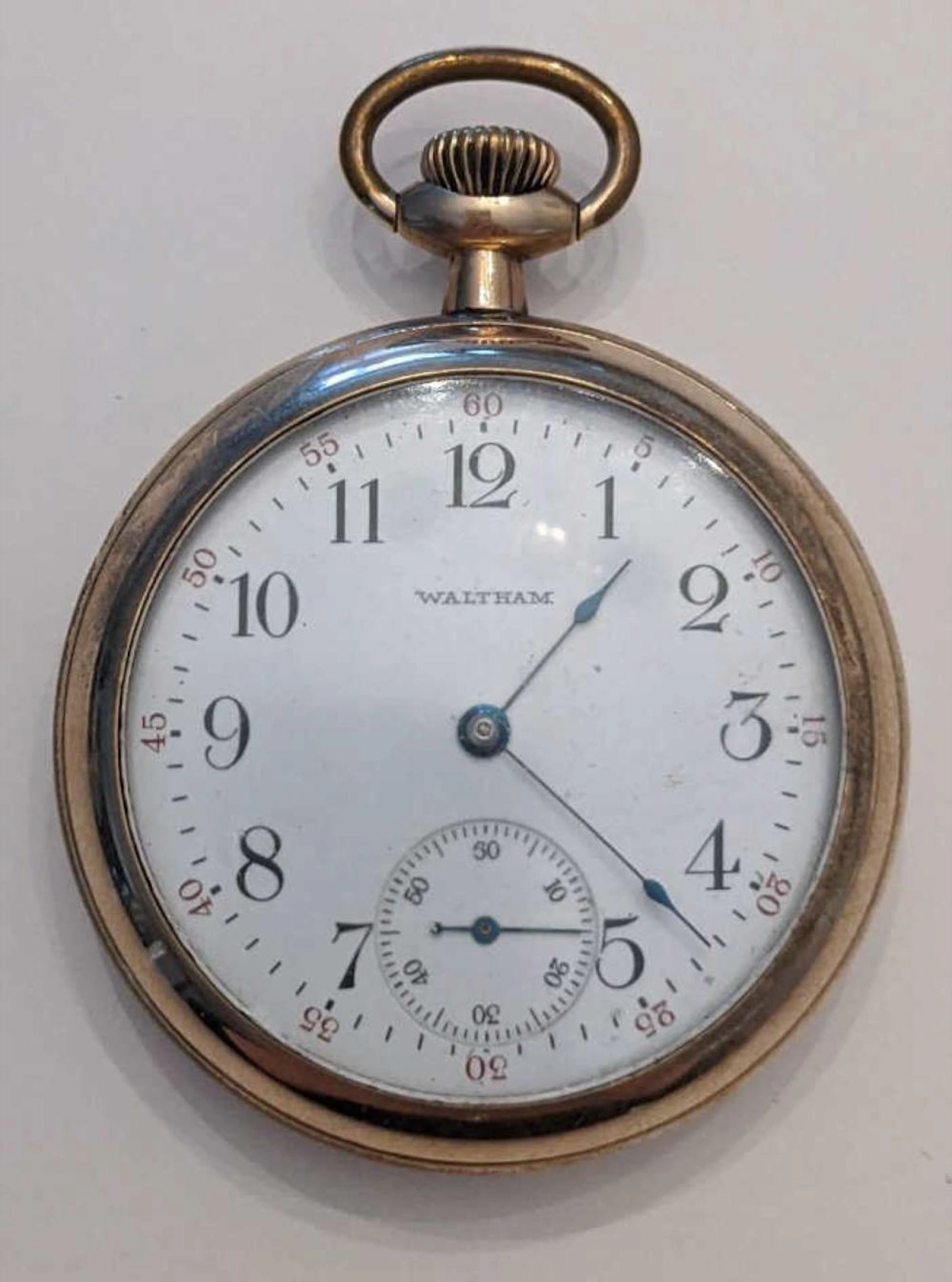 1907 Waltham 620 15 Jewel Open Face Pocket Watch