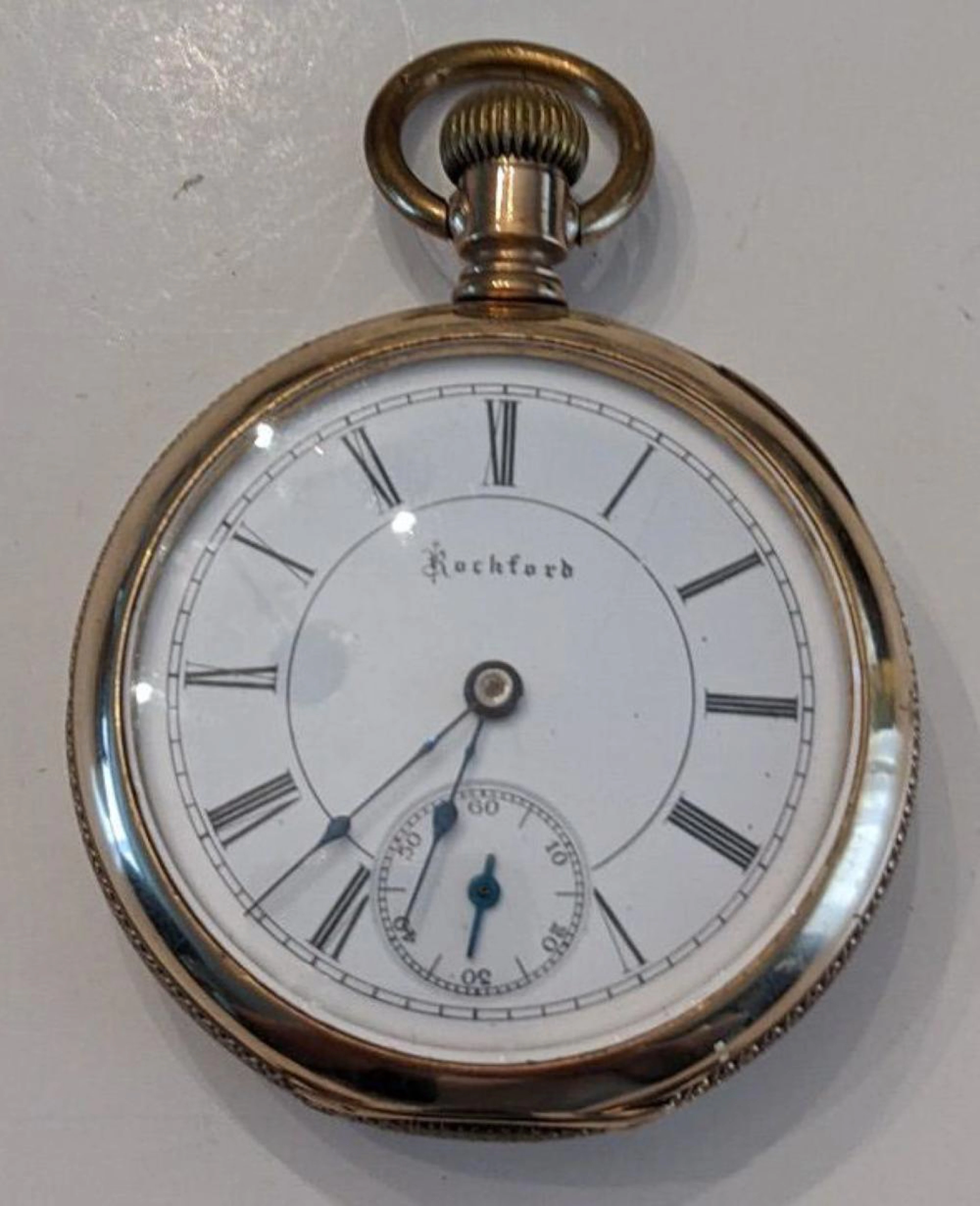 1893 Rockford 66 11 Jewel Open Face Pocket Watch