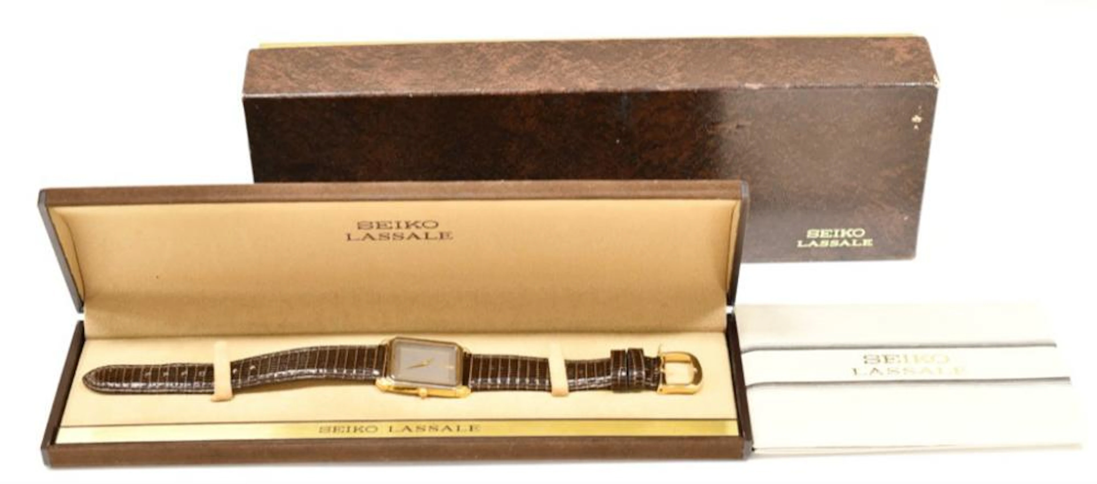 Men's Seiko Lasalle Ultra Thin Dress Watch #6530