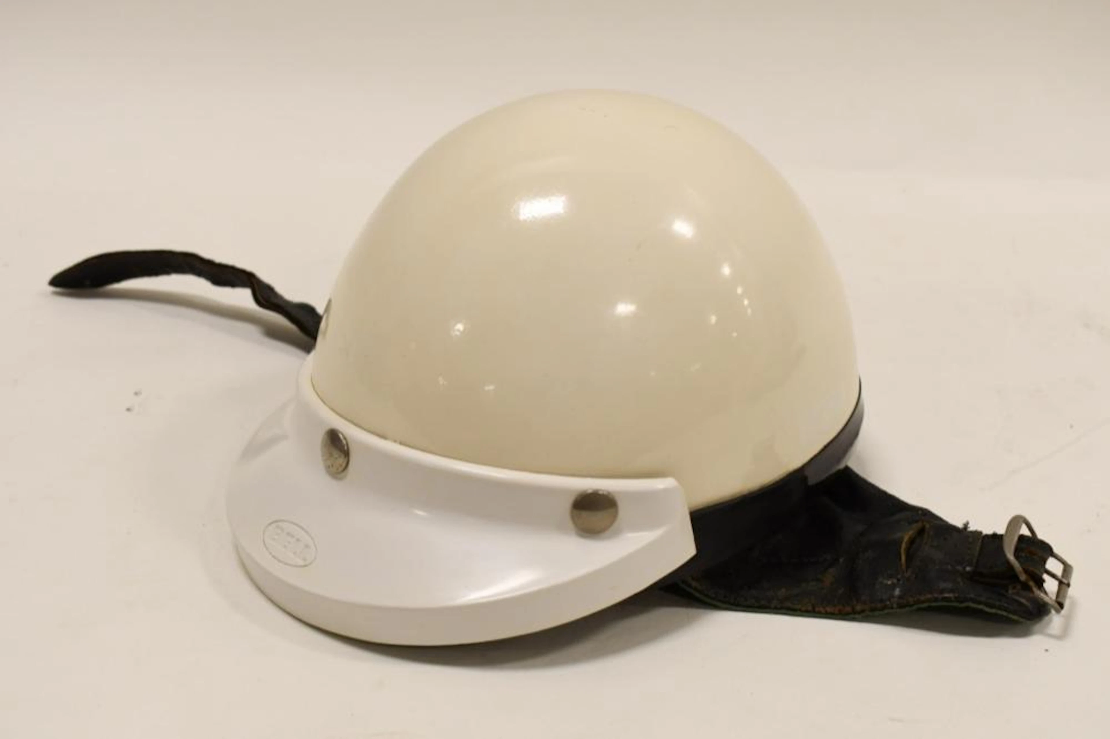 Vintage 1960s Romer AMA Crash Helmet w/ Bell Visor