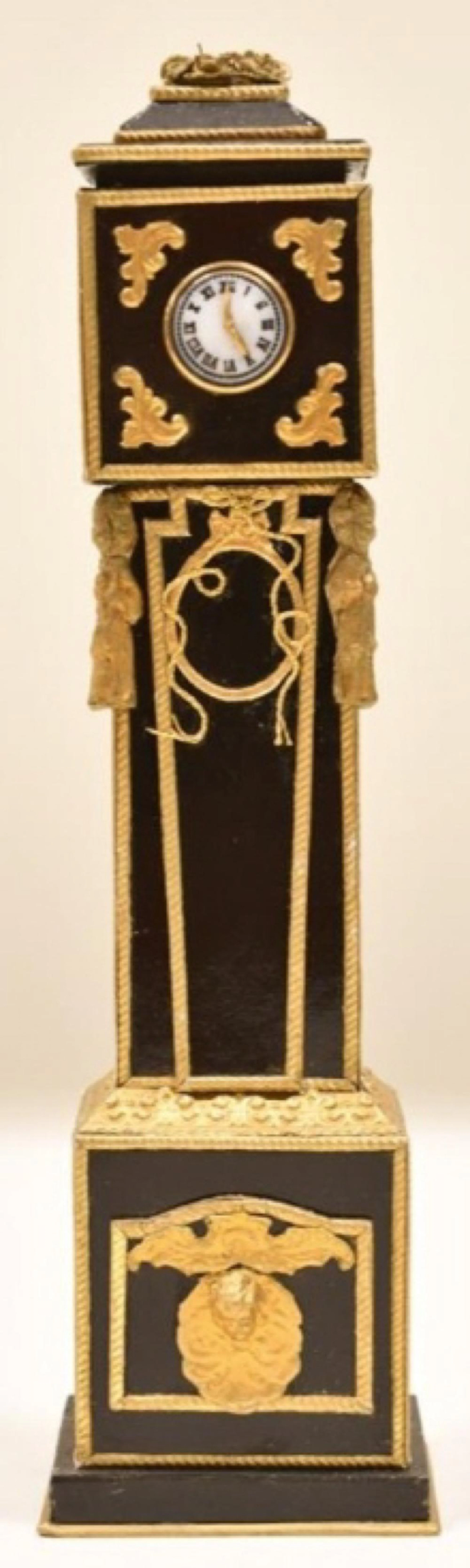 Dollhouse Grandfather Clock By Sara Heritage