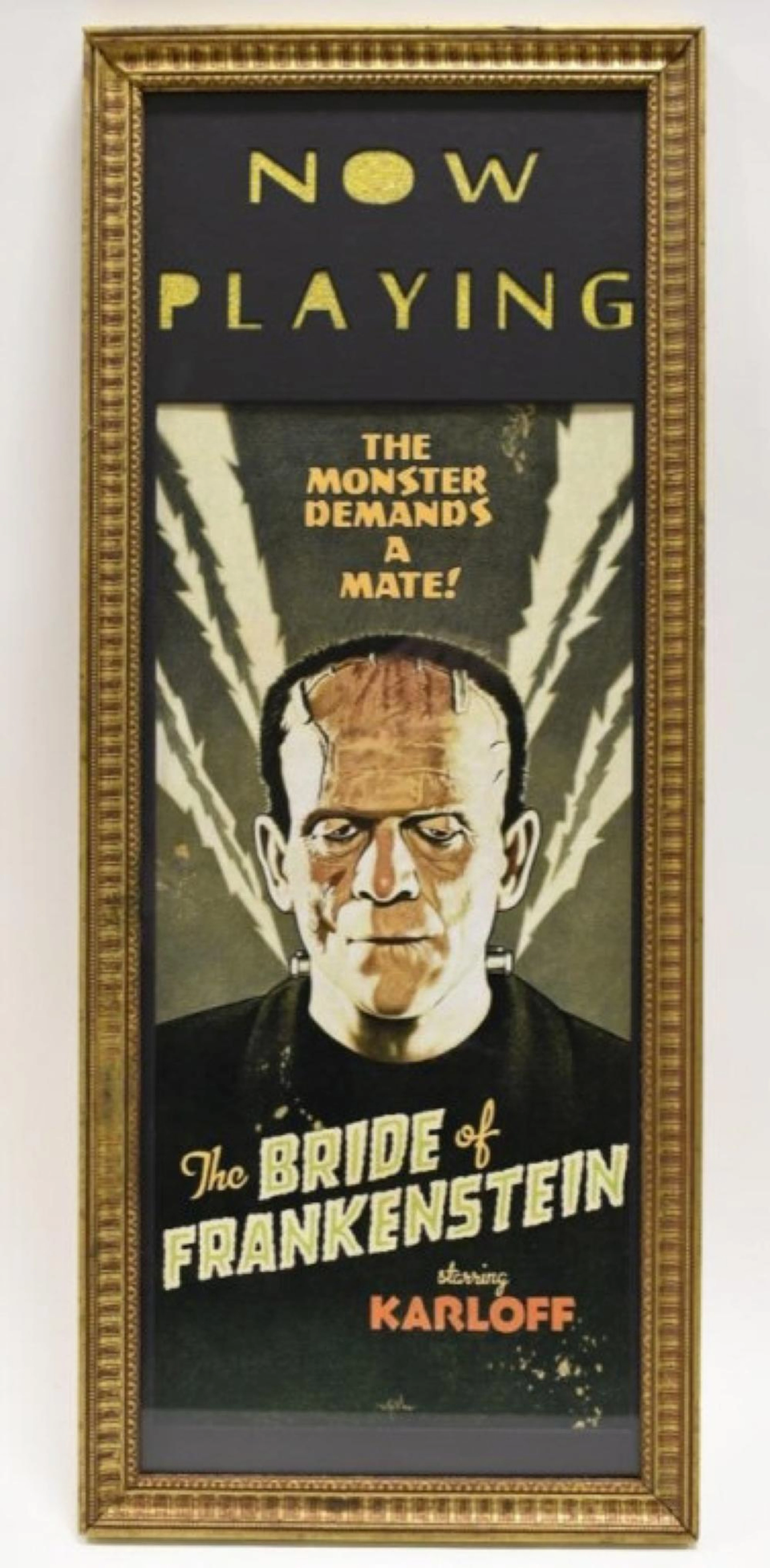 The Bride Of Frankenstein Fantasy Lobby Poster