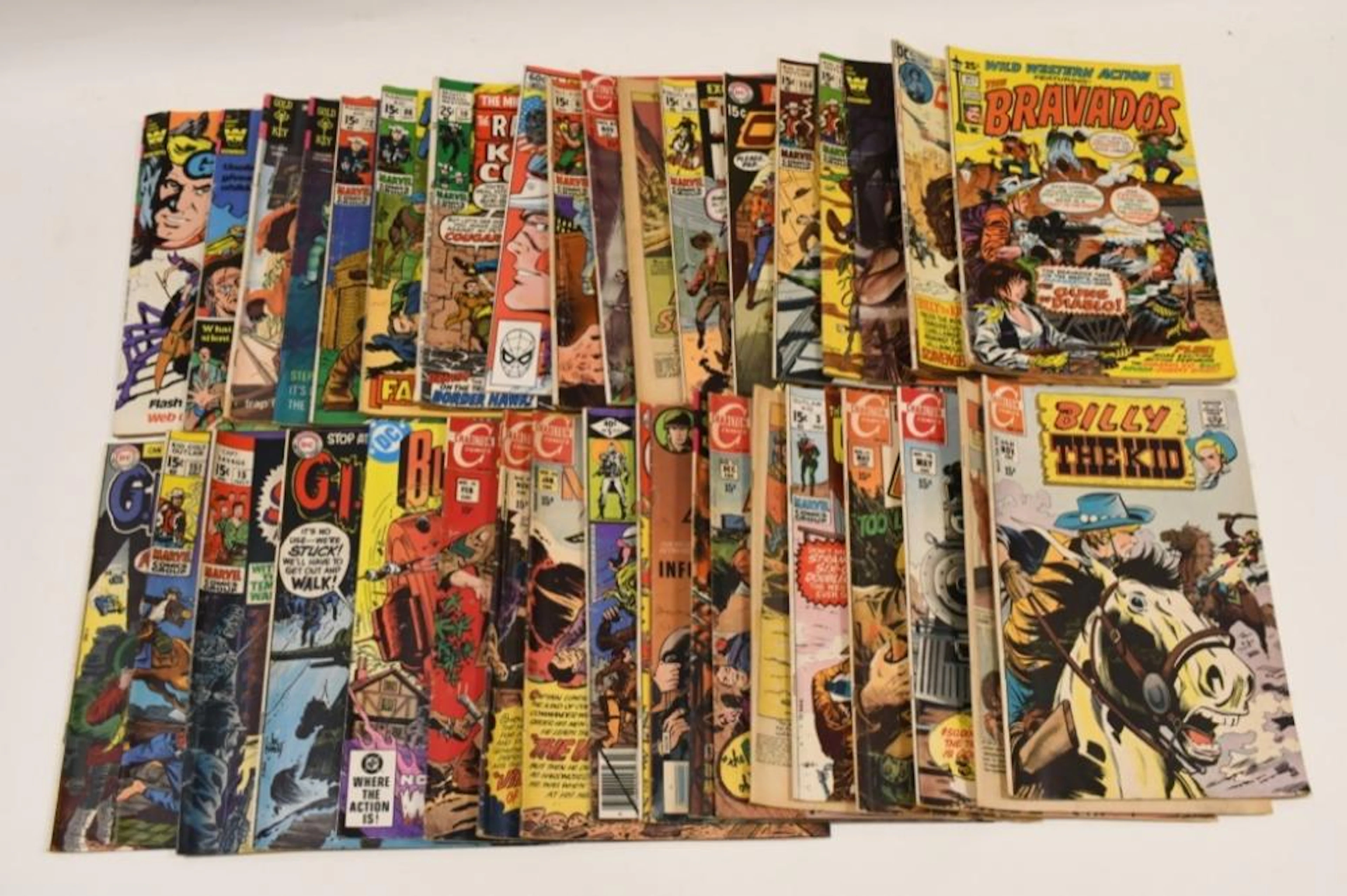 Lot Silver Age & Bronze Age Comic Books