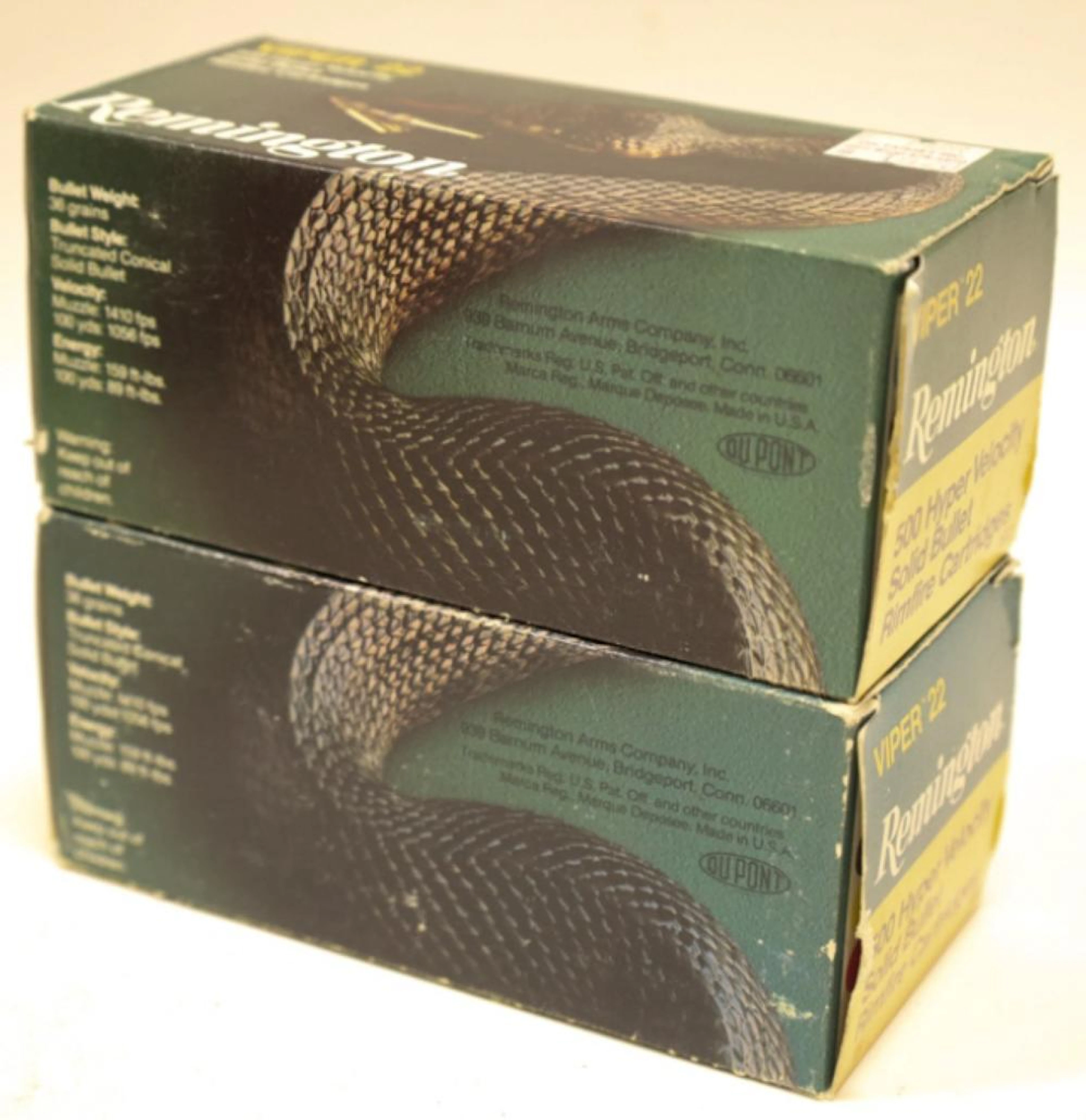 1000 Rounds Remington Viper .22 LR Cartridges
