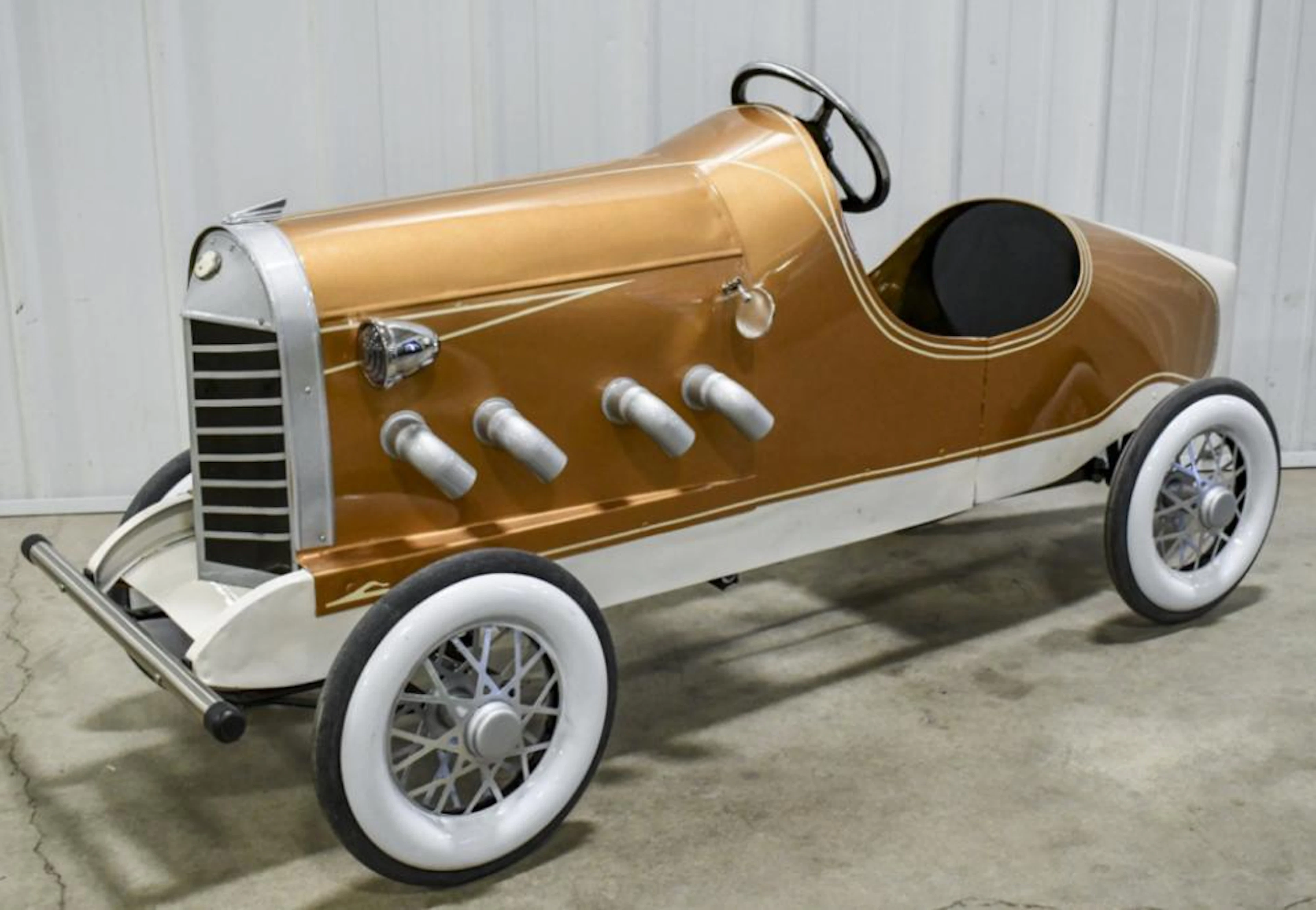 Custom Deusenberg Racer Pedal Car