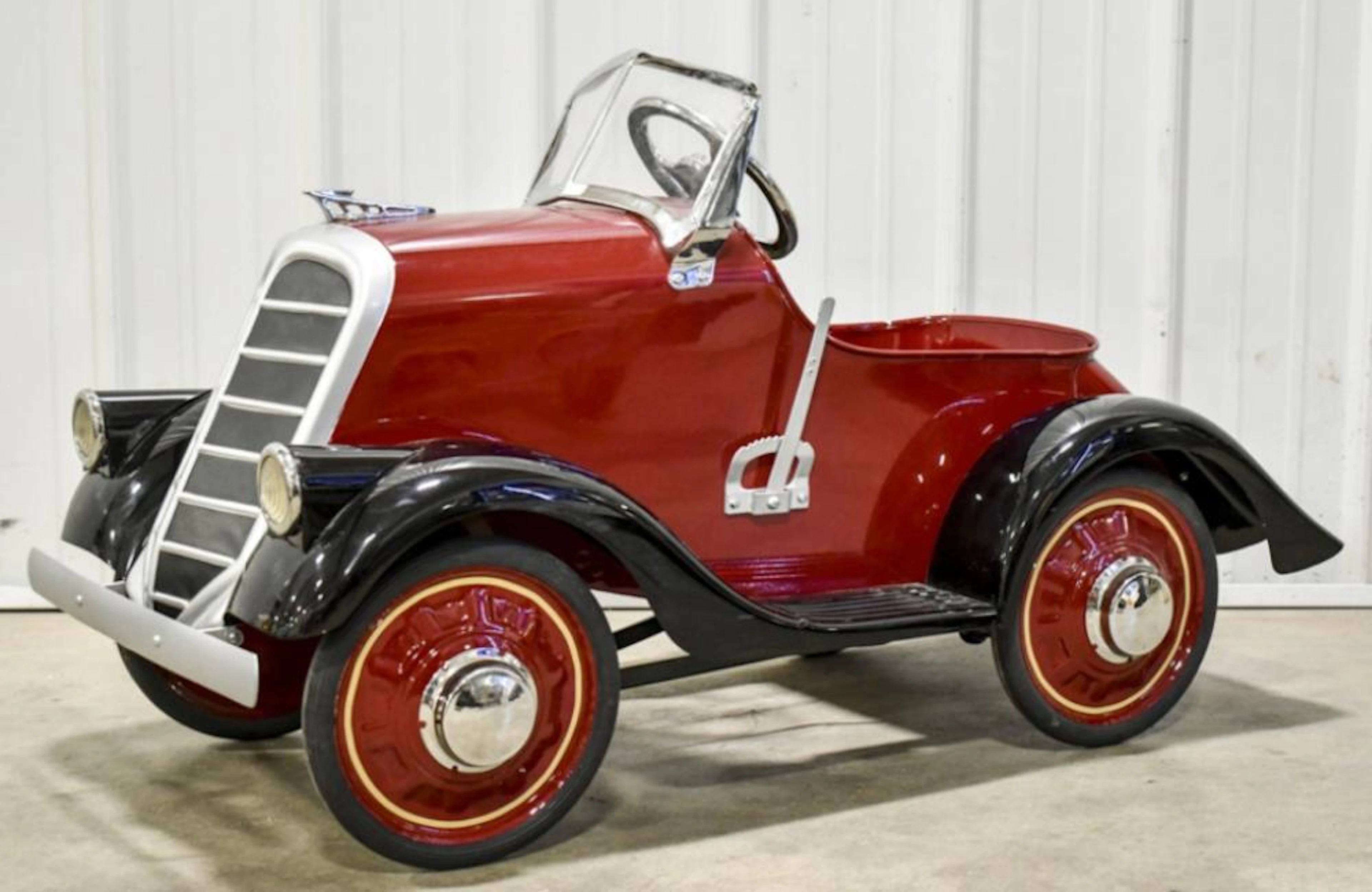 Restored Steelcraft Pierce Arrow Pedal Car