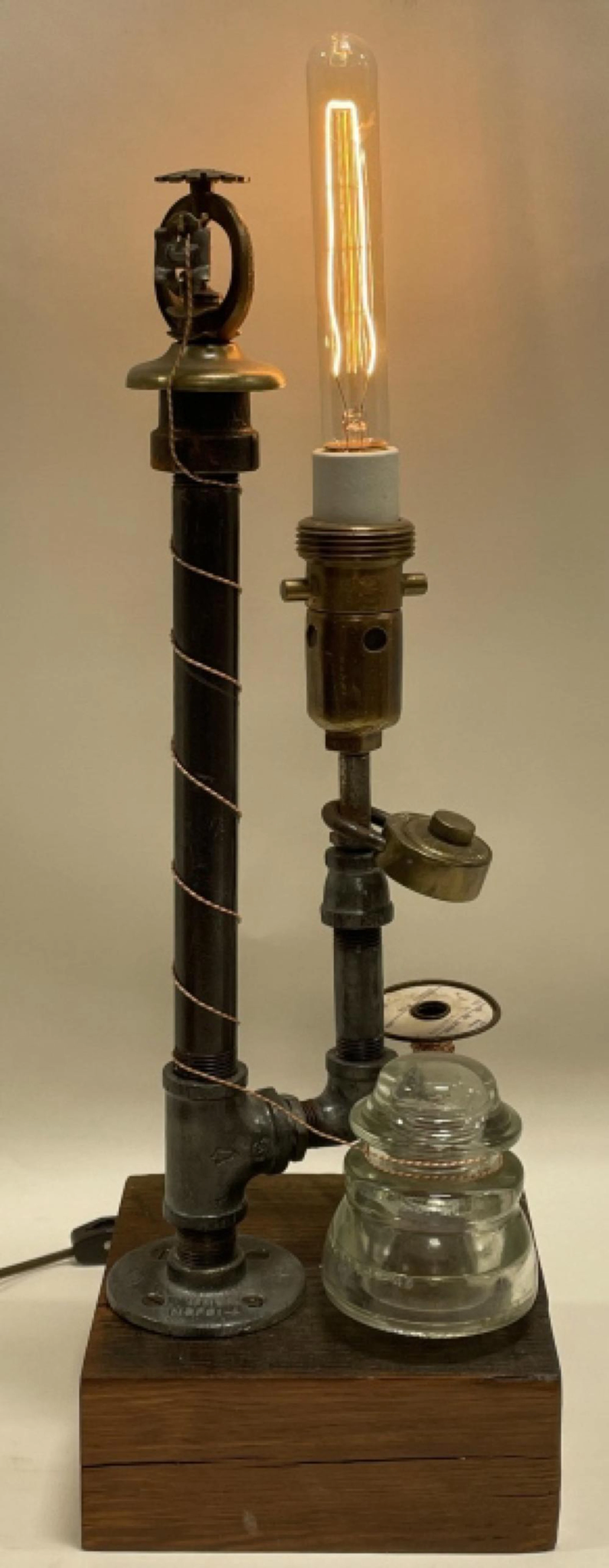 Steampunk Style Industrial Table Lamp