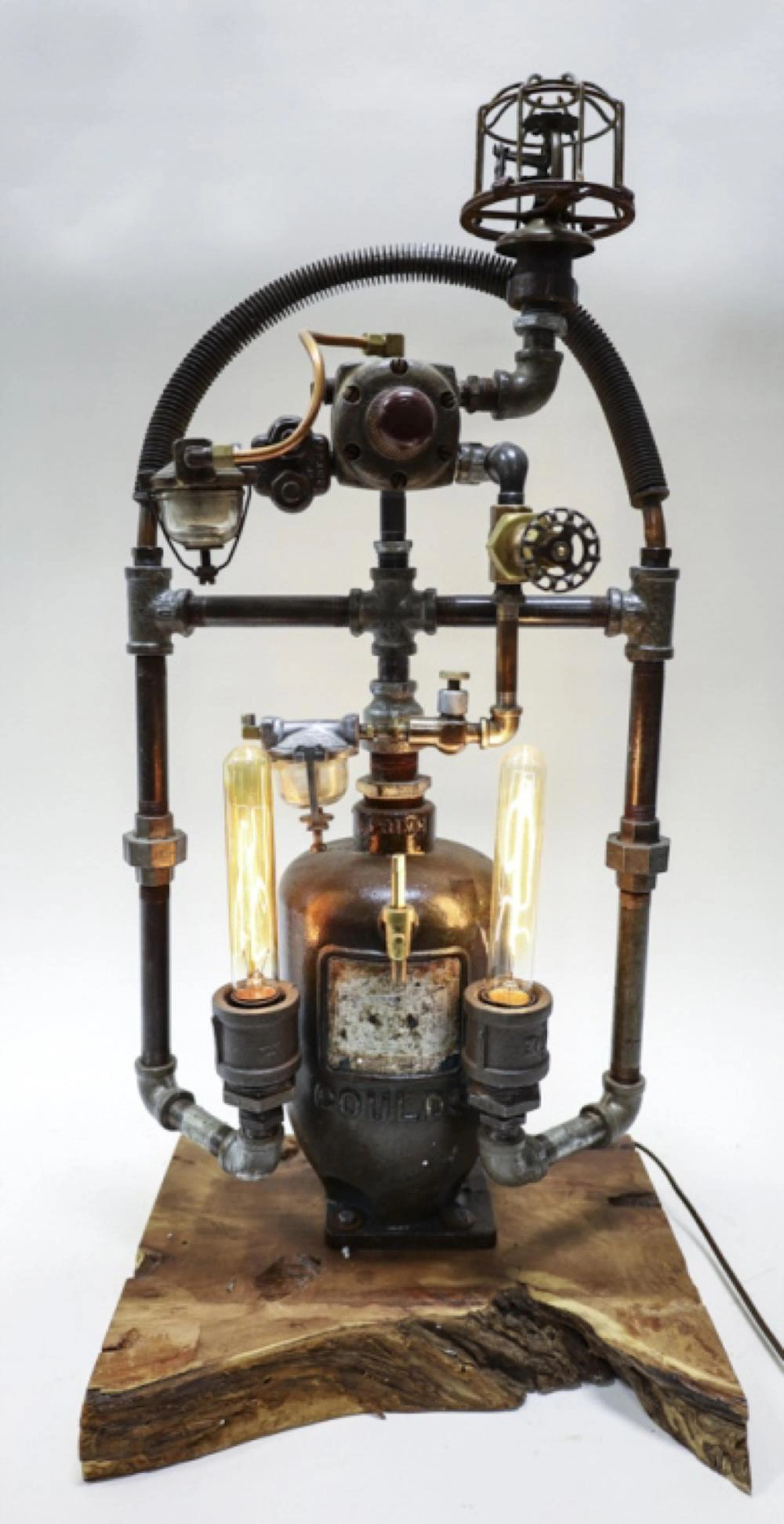 Industrial Steampunk Table Lamp