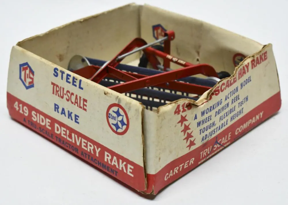 1/16 Tru-Scale #419 Hay Rake In Bubble Box | Barnebys