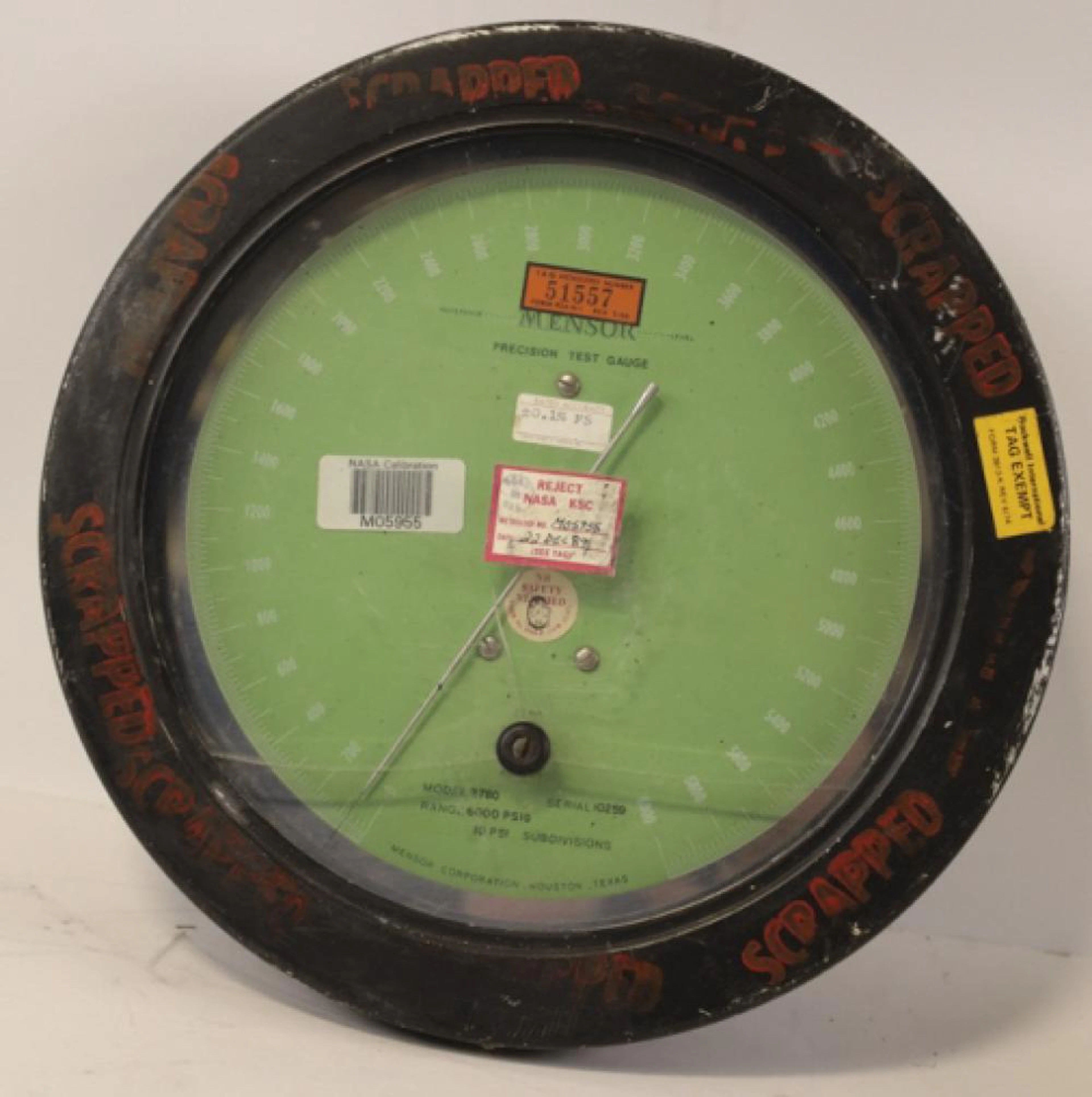 Space Shuttle Mensor Corp. Percision Test Gauge