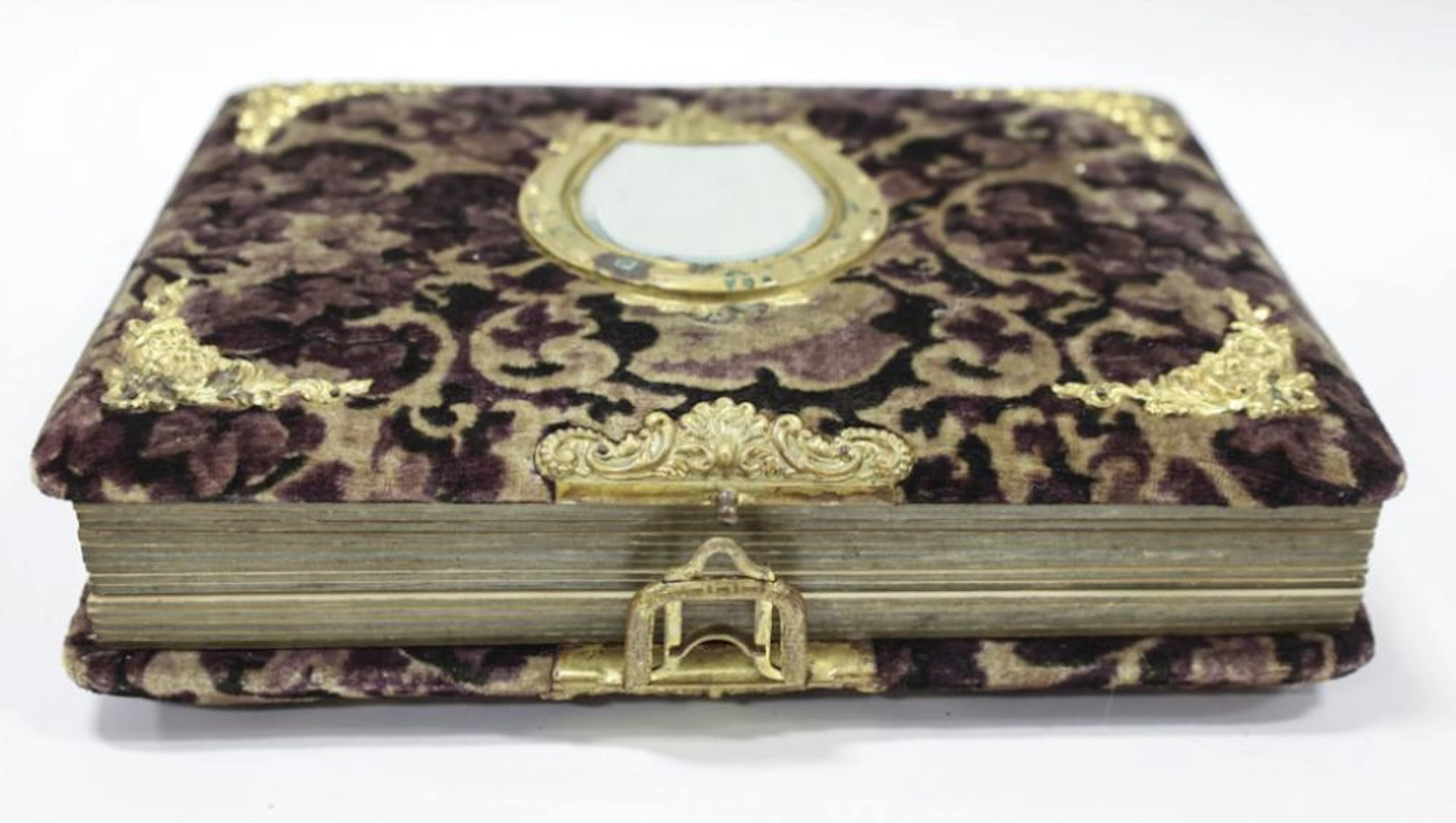Antique Photo Album W 54 Cabinet Photos