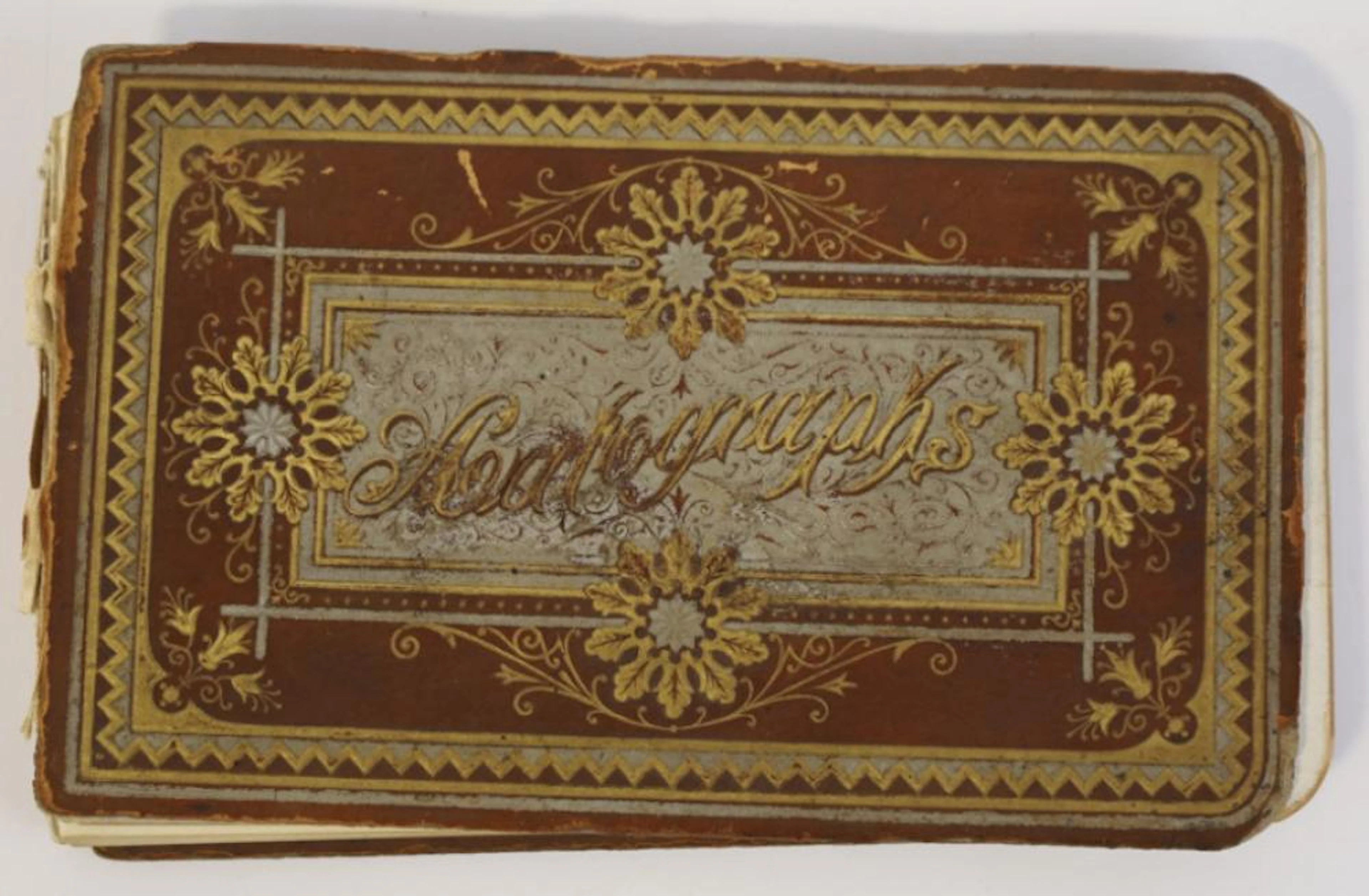 4394aWonderful Autograph Book Of Famous Americans