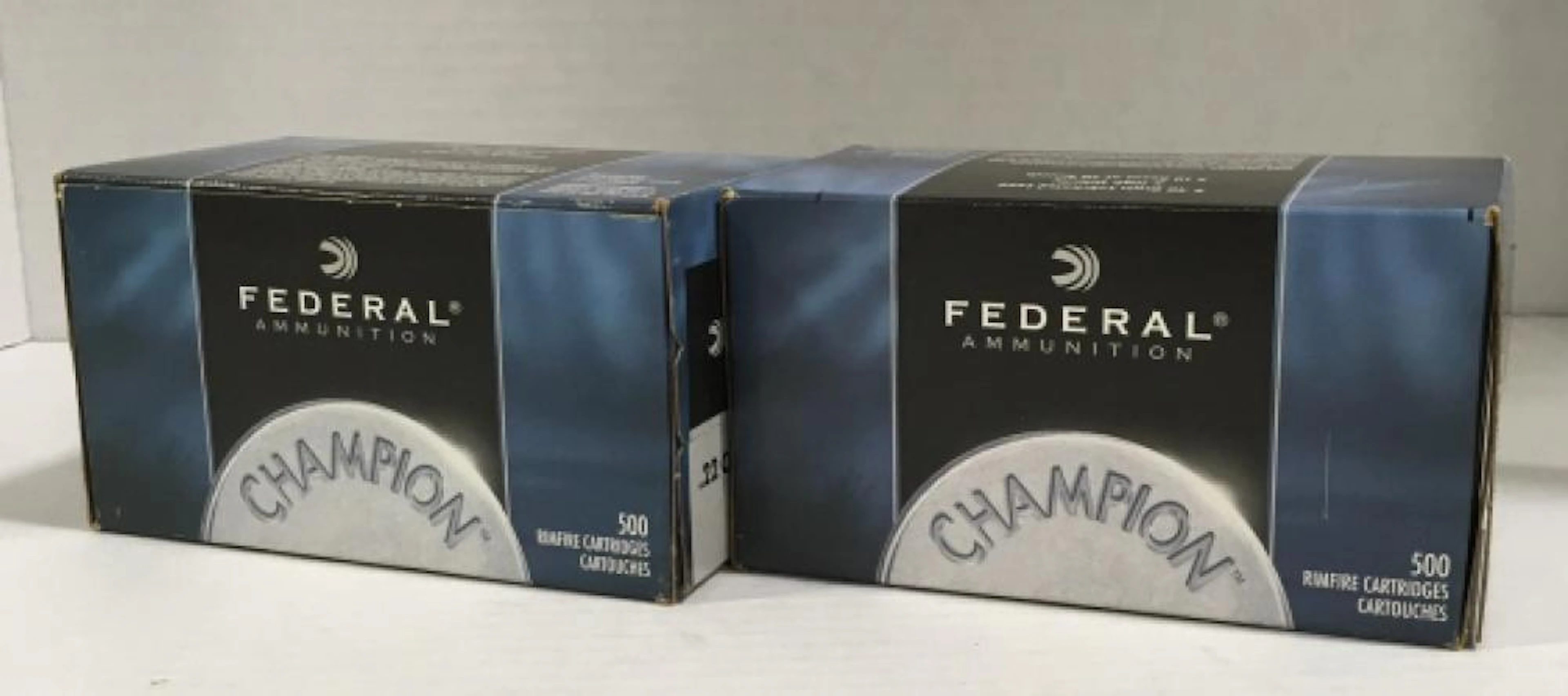 1000 Rounds Federal Champion .22 LR Cartridges
