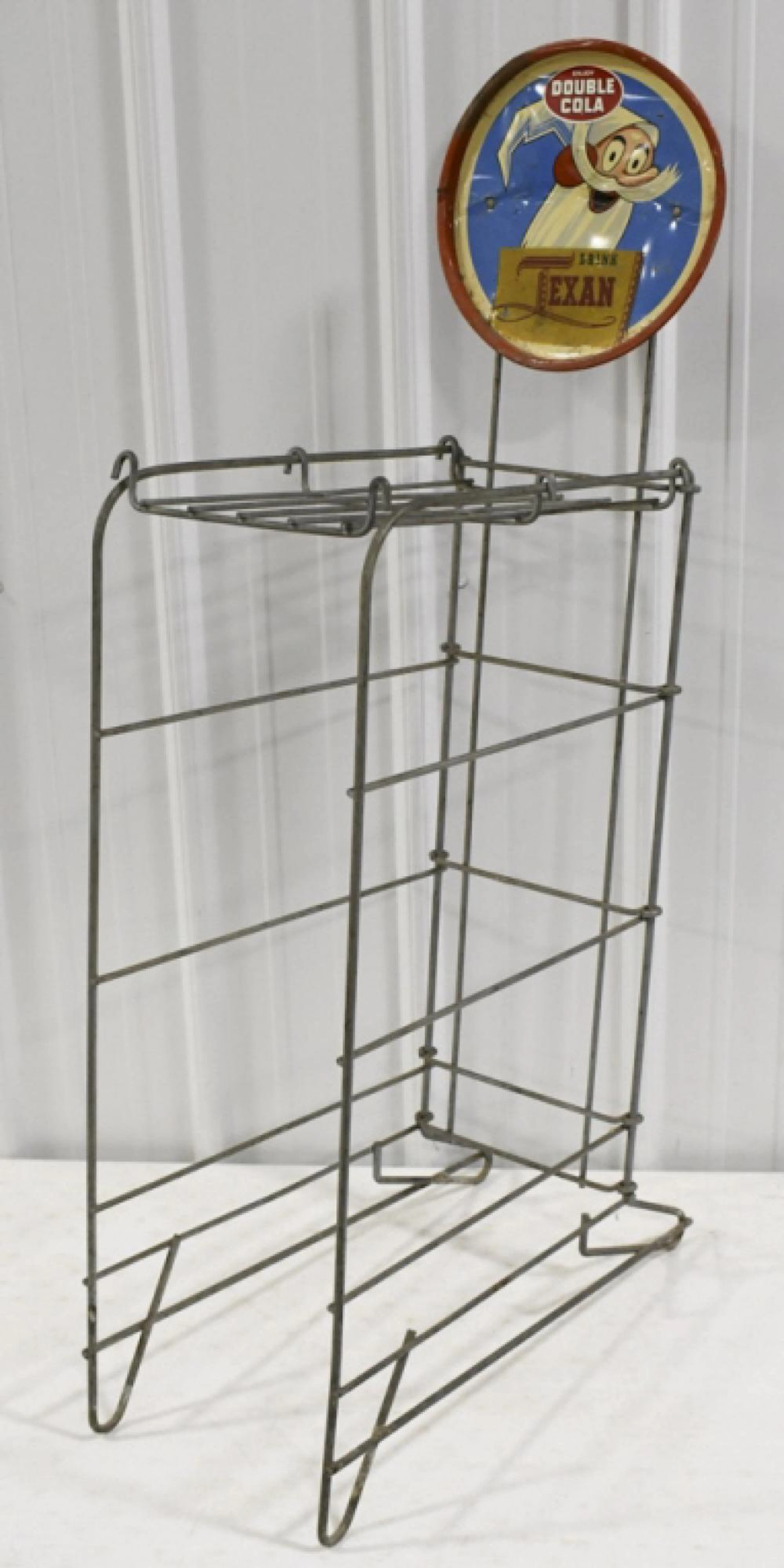 Vintage Frostie Root Beer Store Adv Display Rack