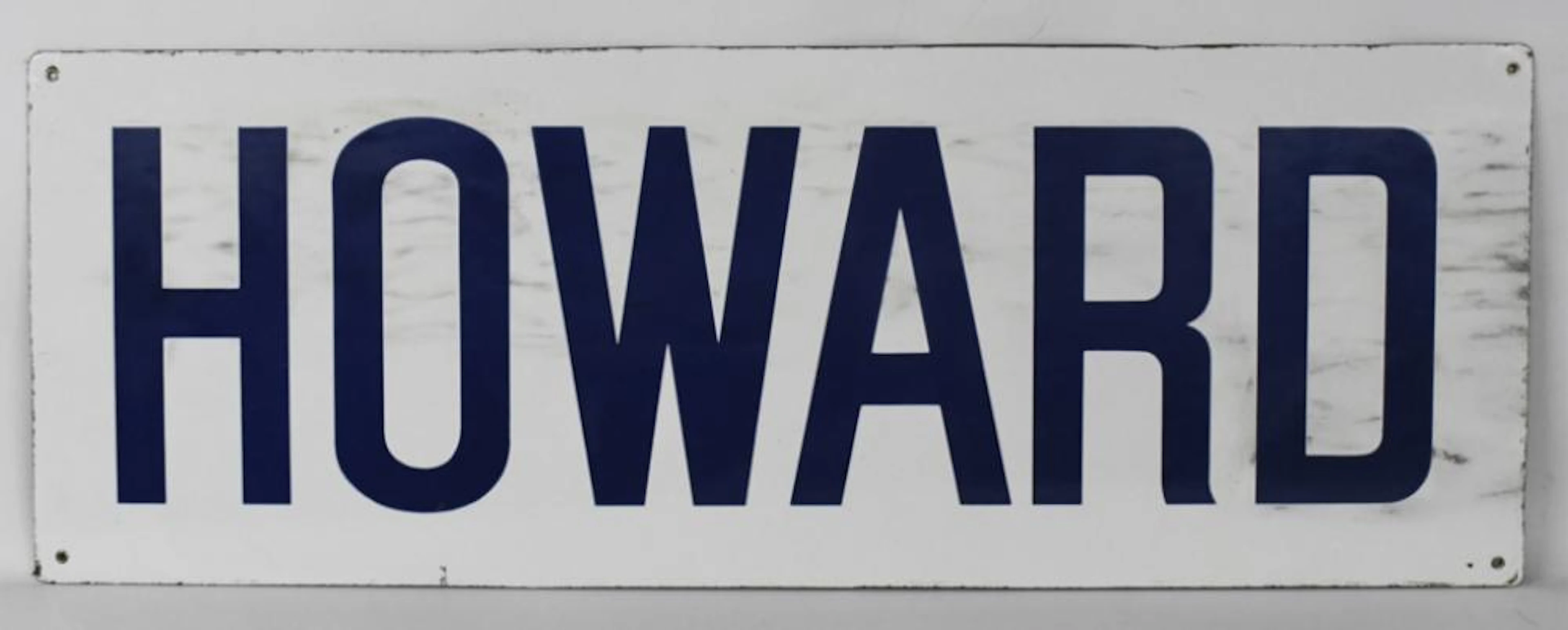 Vintage SSP " Howard " Advertising Sig