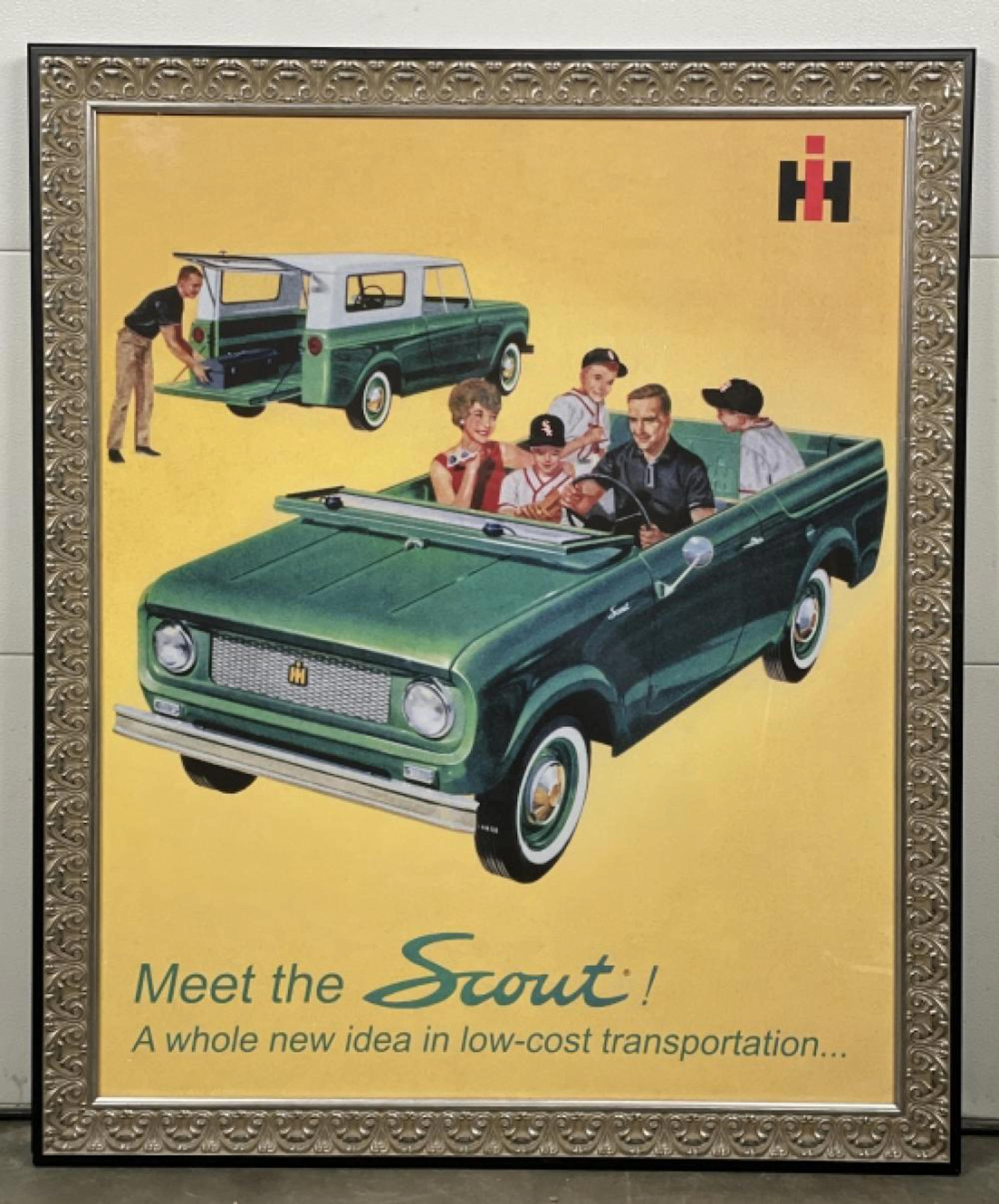 4ft International Scout Framed Advertisement