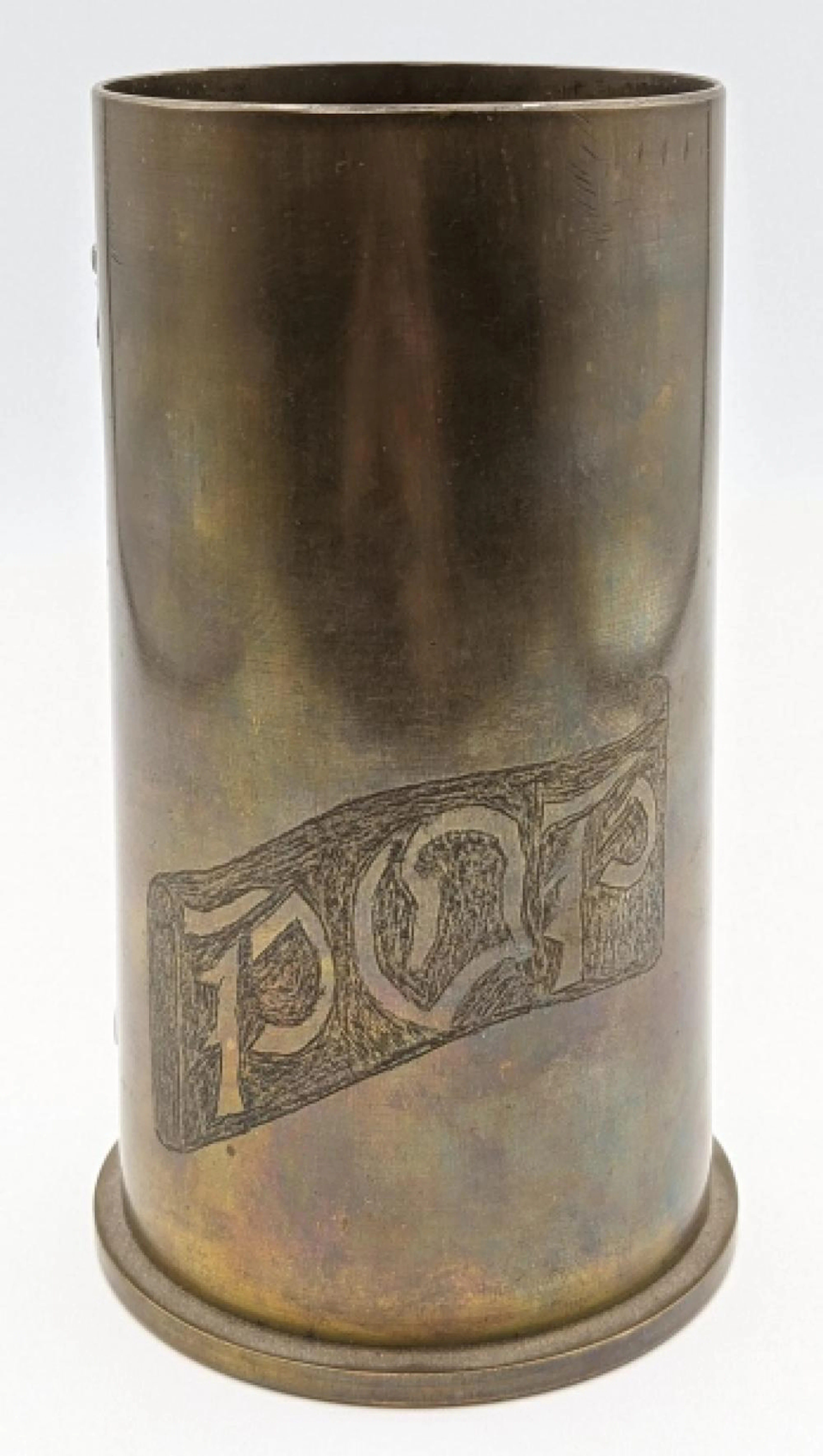 WWII 57mm M23A2 Artillary Shell Casing Trench Art