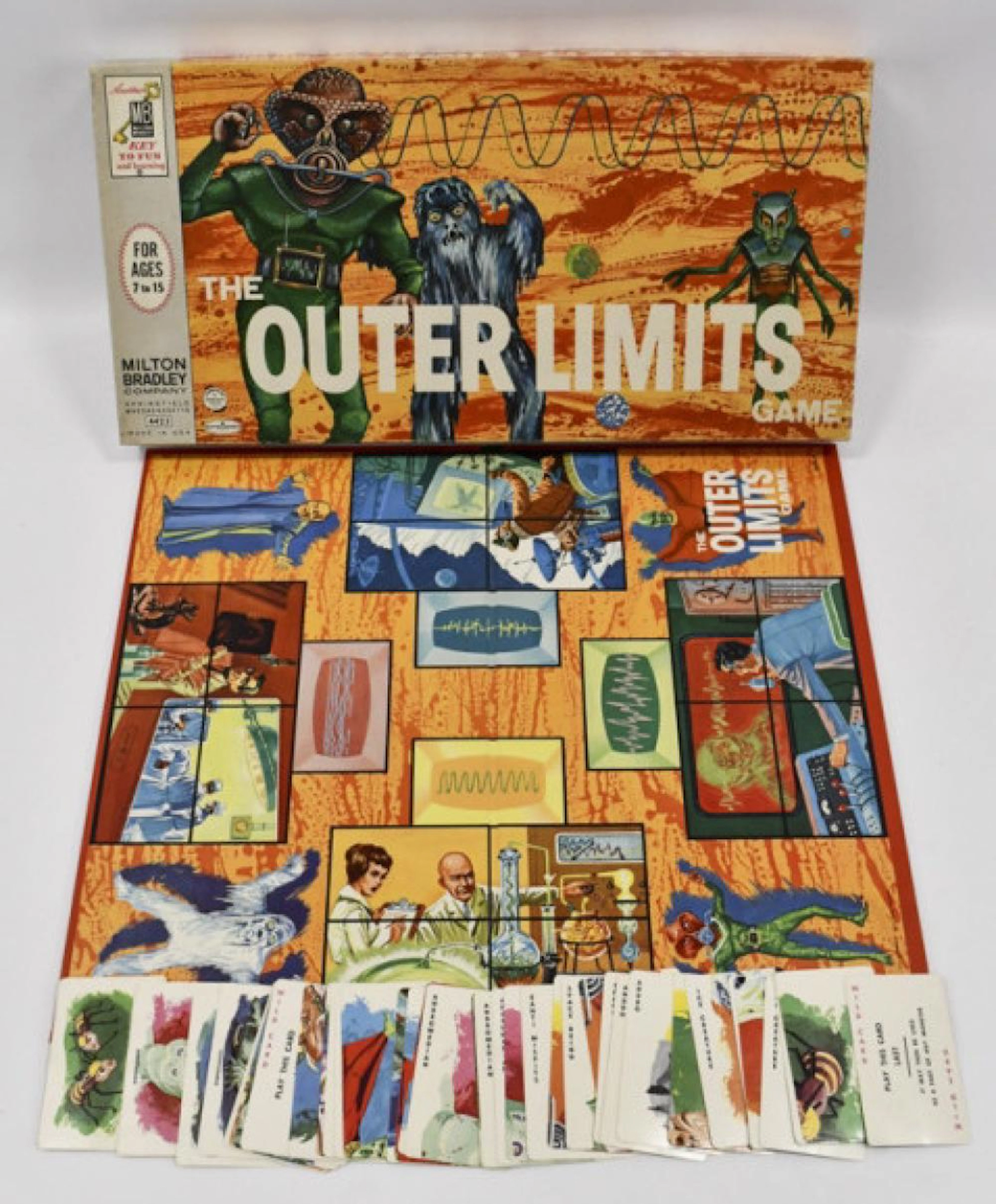 1964 Milton Bradley The Outer Limits Board Game