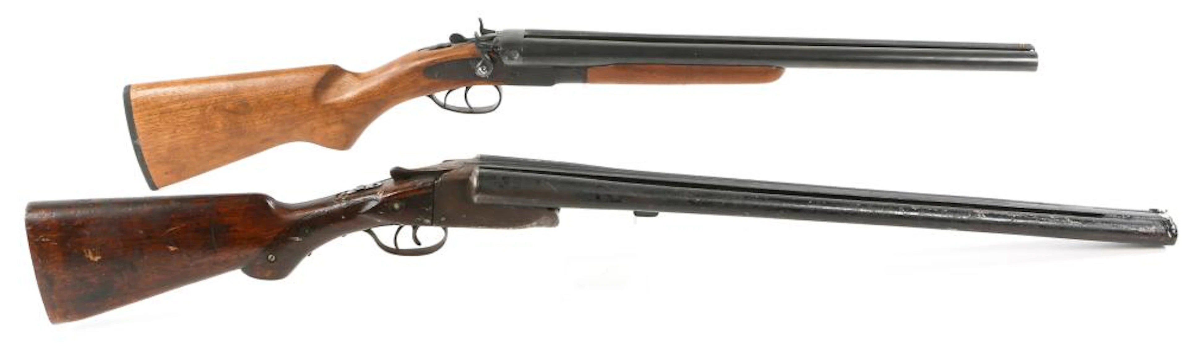 ITHICA & NORINCO DOUBLE BARREL SHOTGUN LOT OF 2