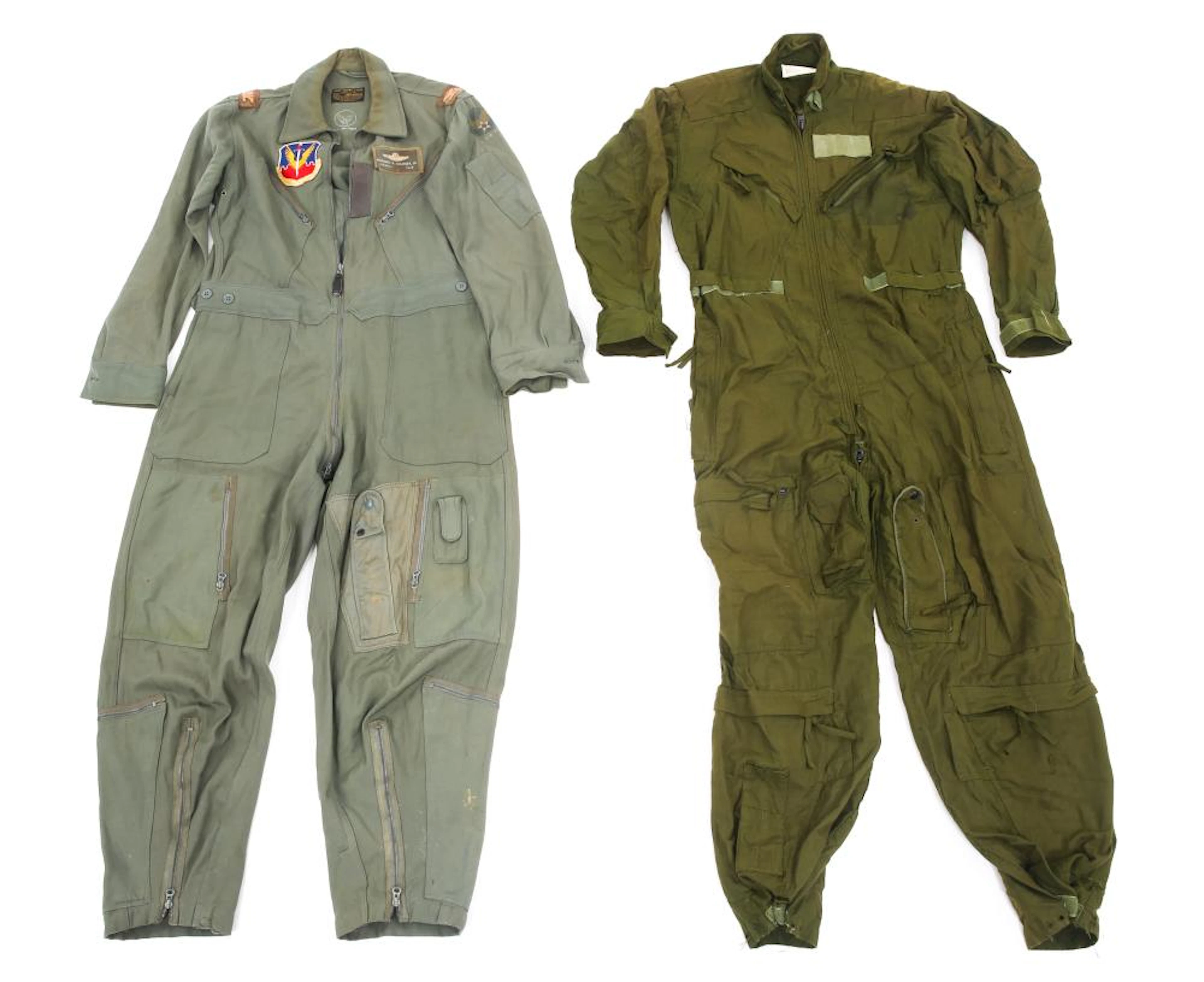 WWII US ARMY USAAF TYPE L-1B FLIGHT SUITS LOT OF 2